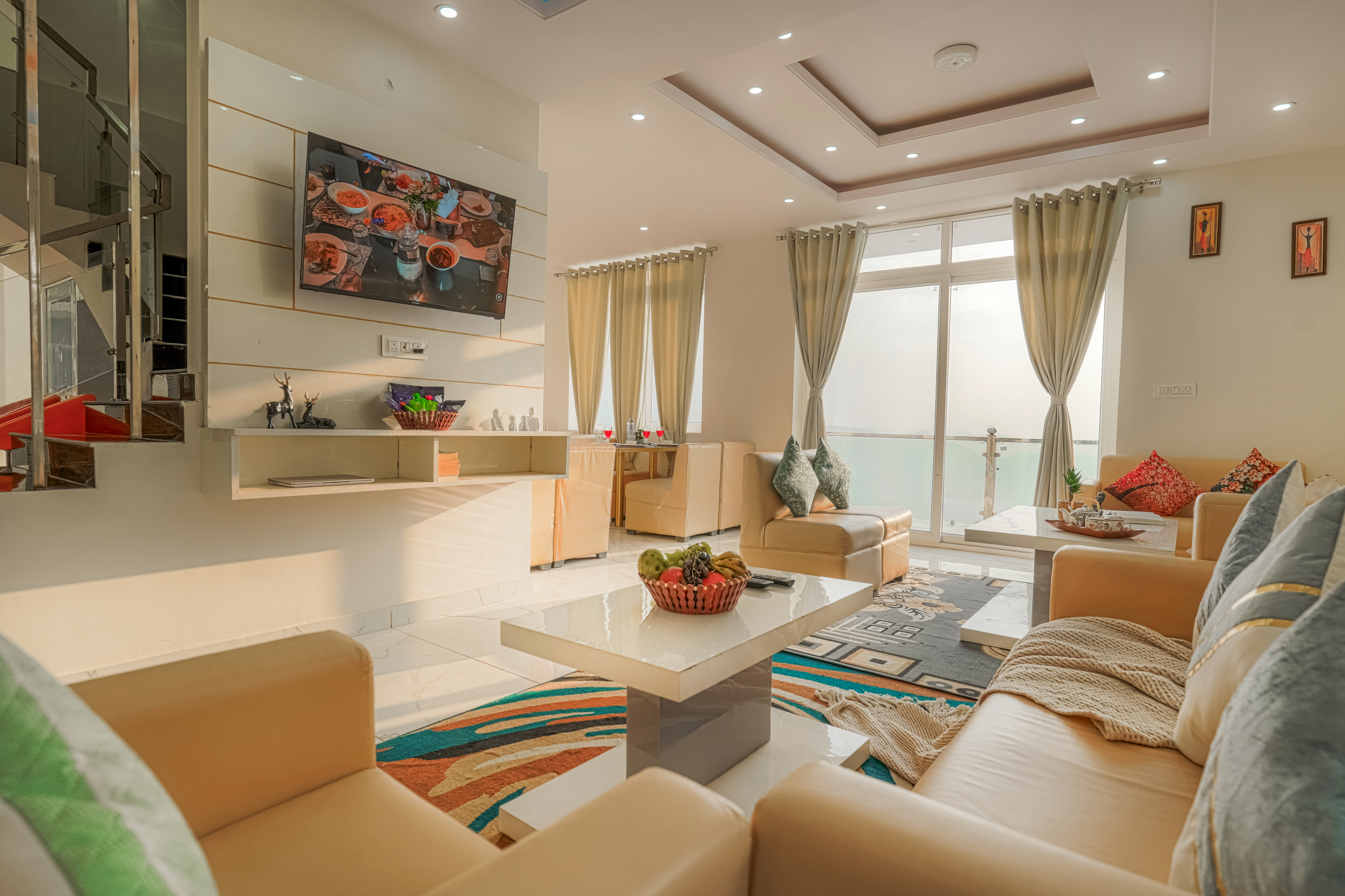 Shared lounge space