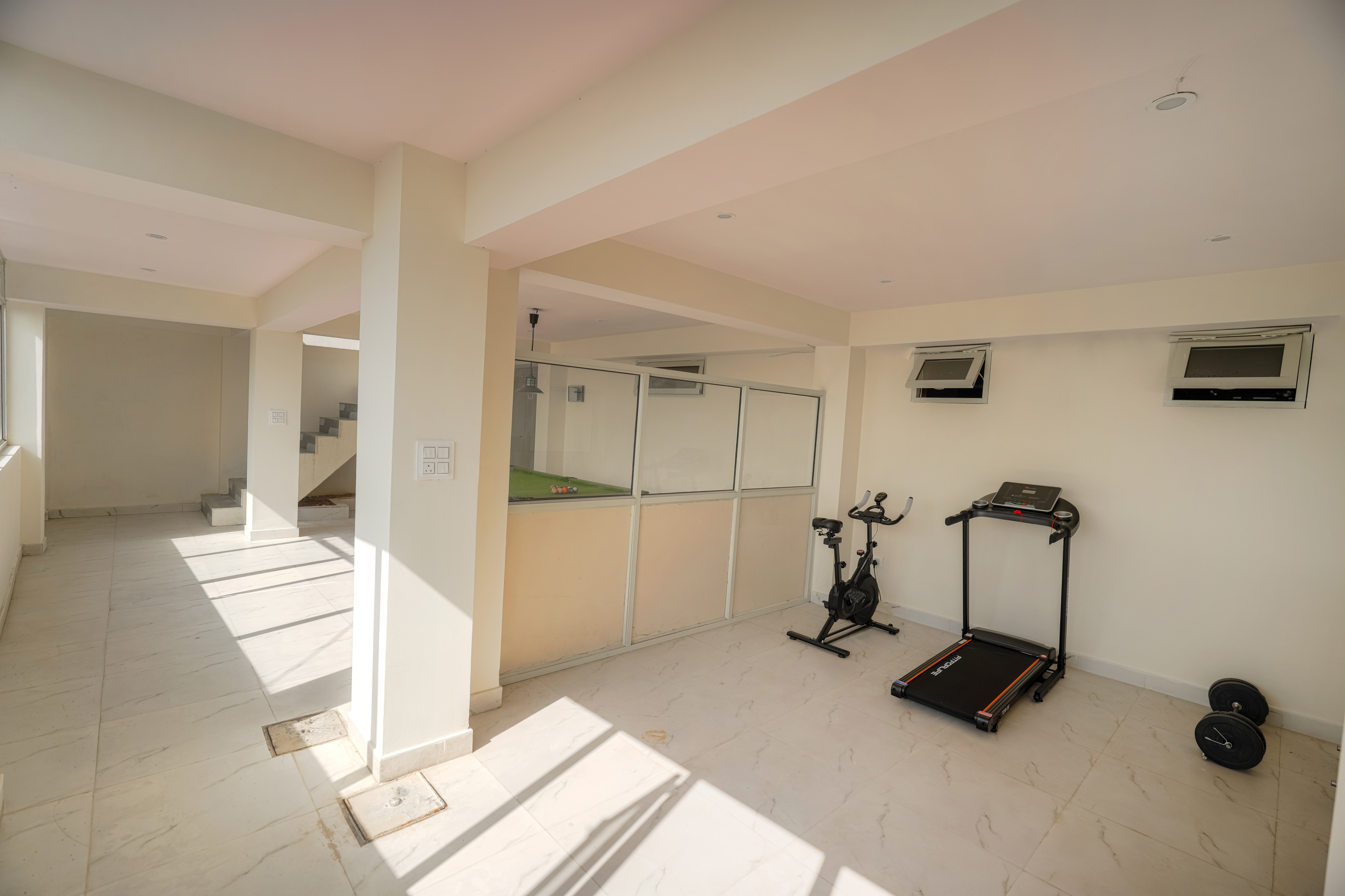 Shared lounge space