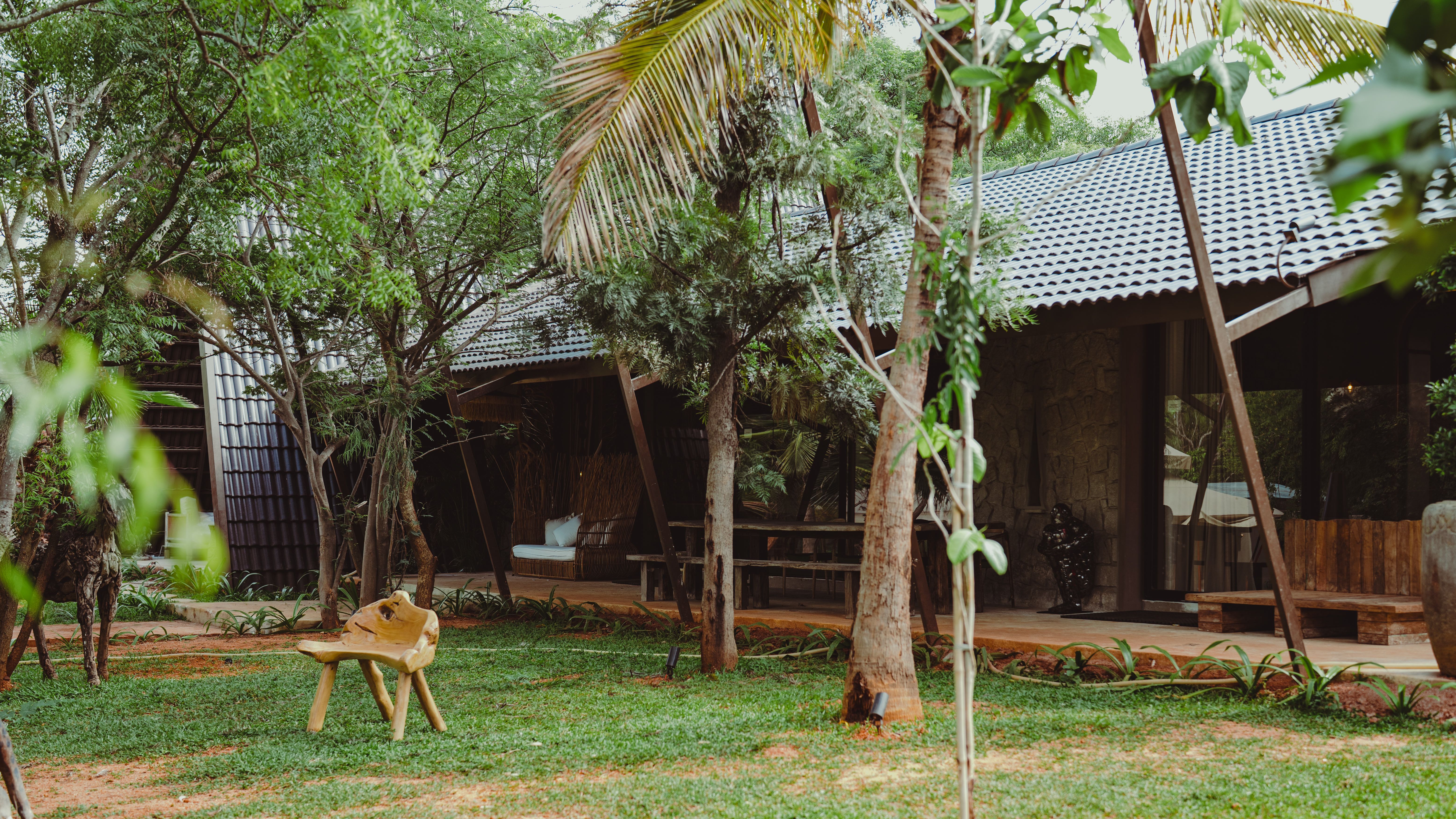 Outdoor garden