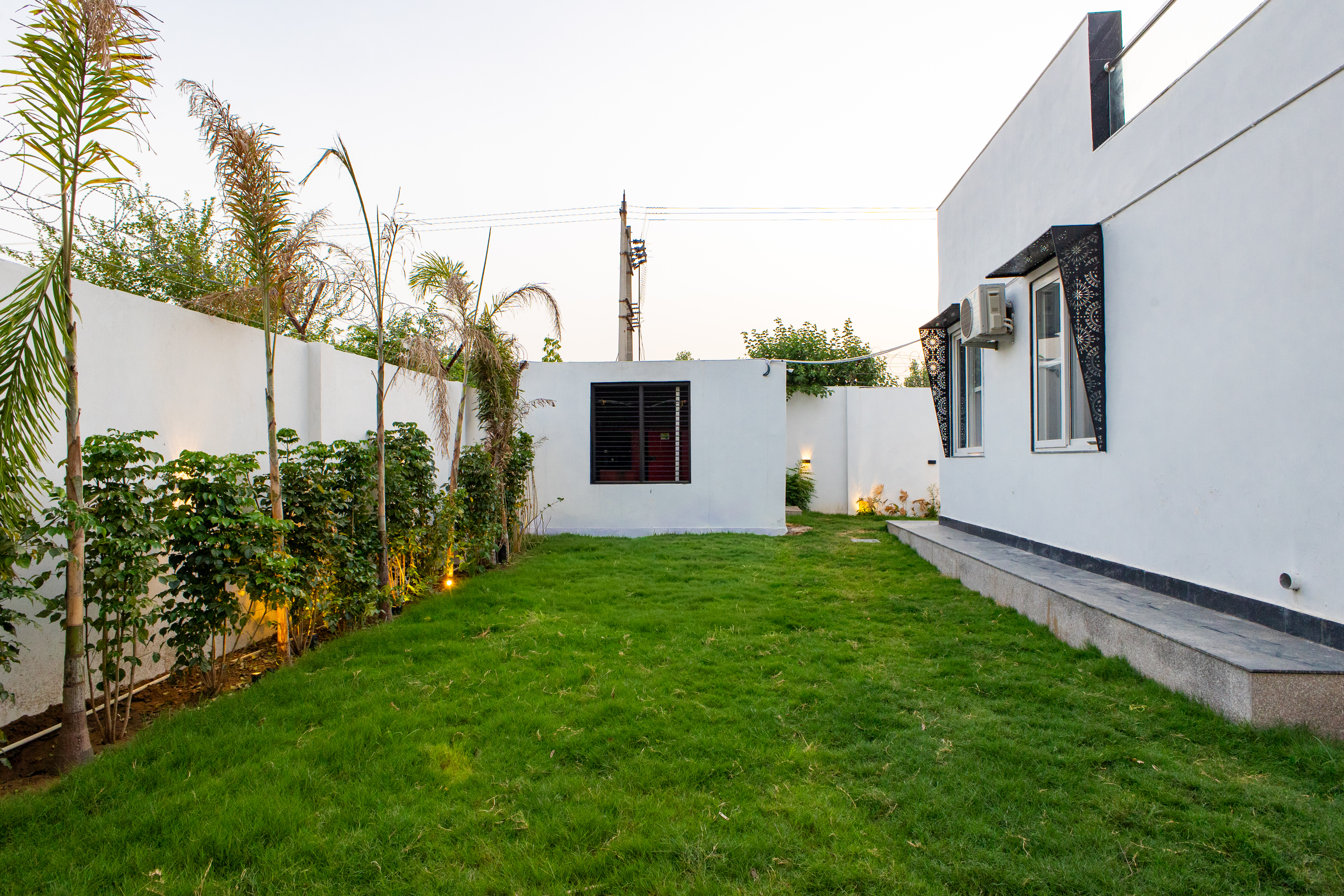 Garden area