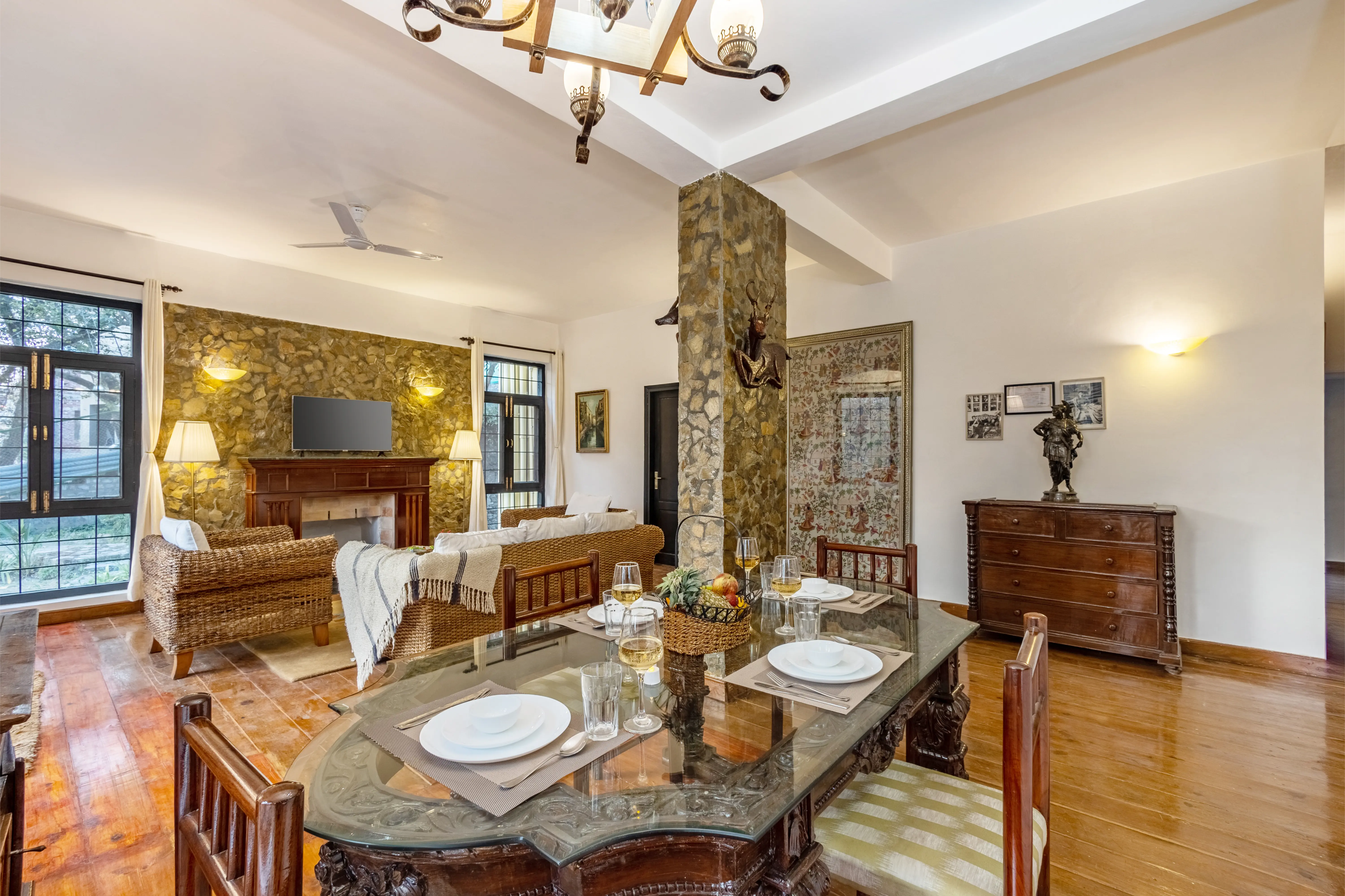 Dining area
