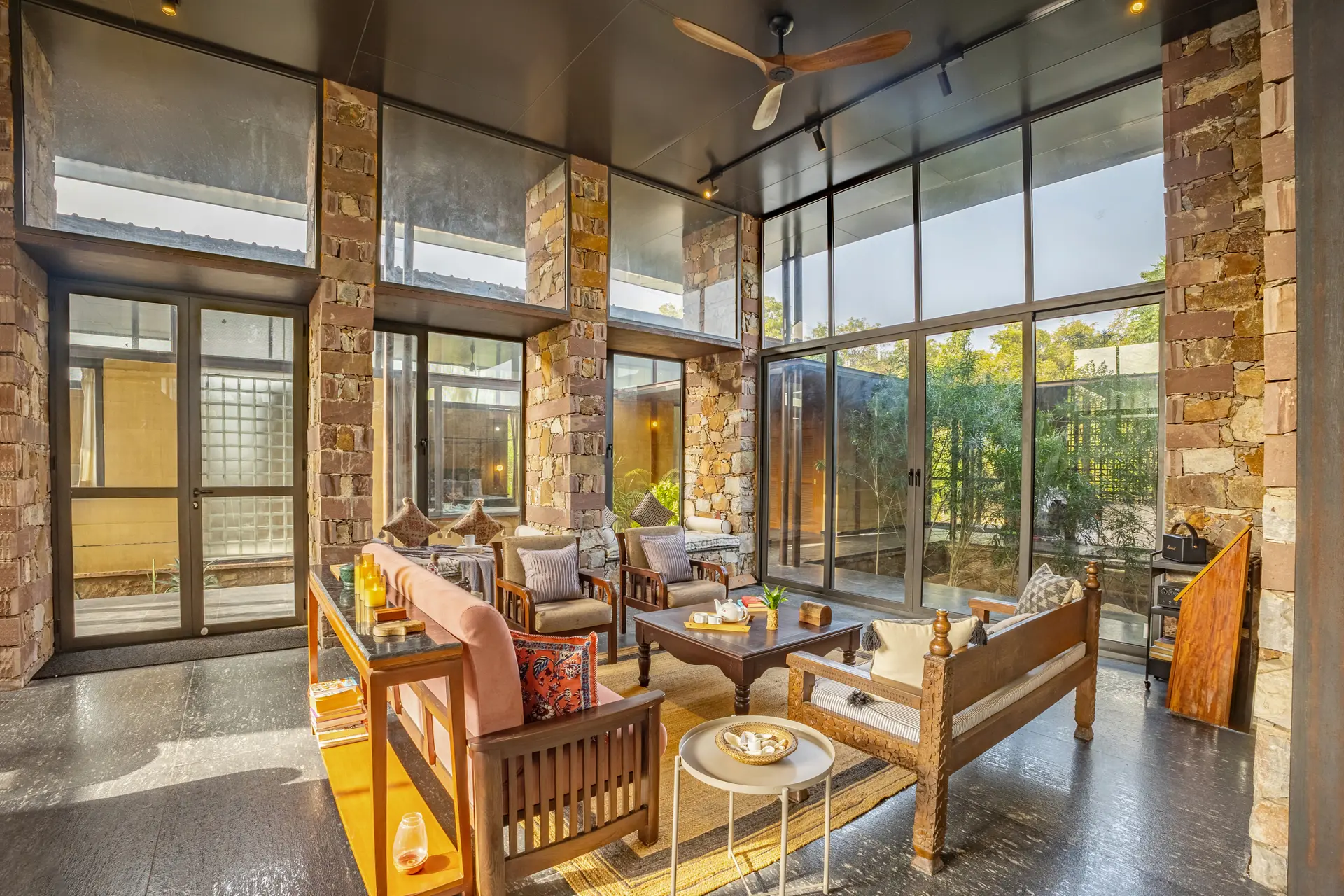 Hari Bagh Villa, Jaipur - Living area