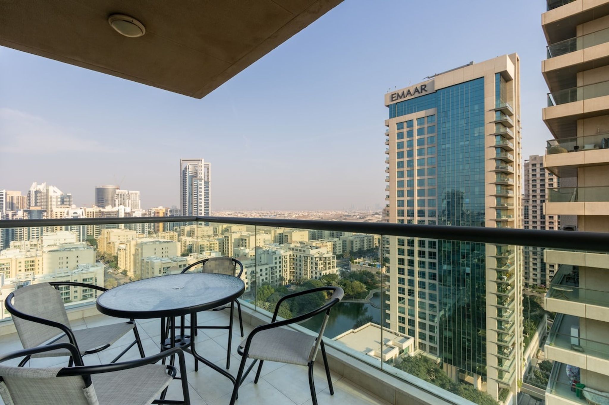 Stylish 1BR Retreat with Pool & Stunning City View — photo 20