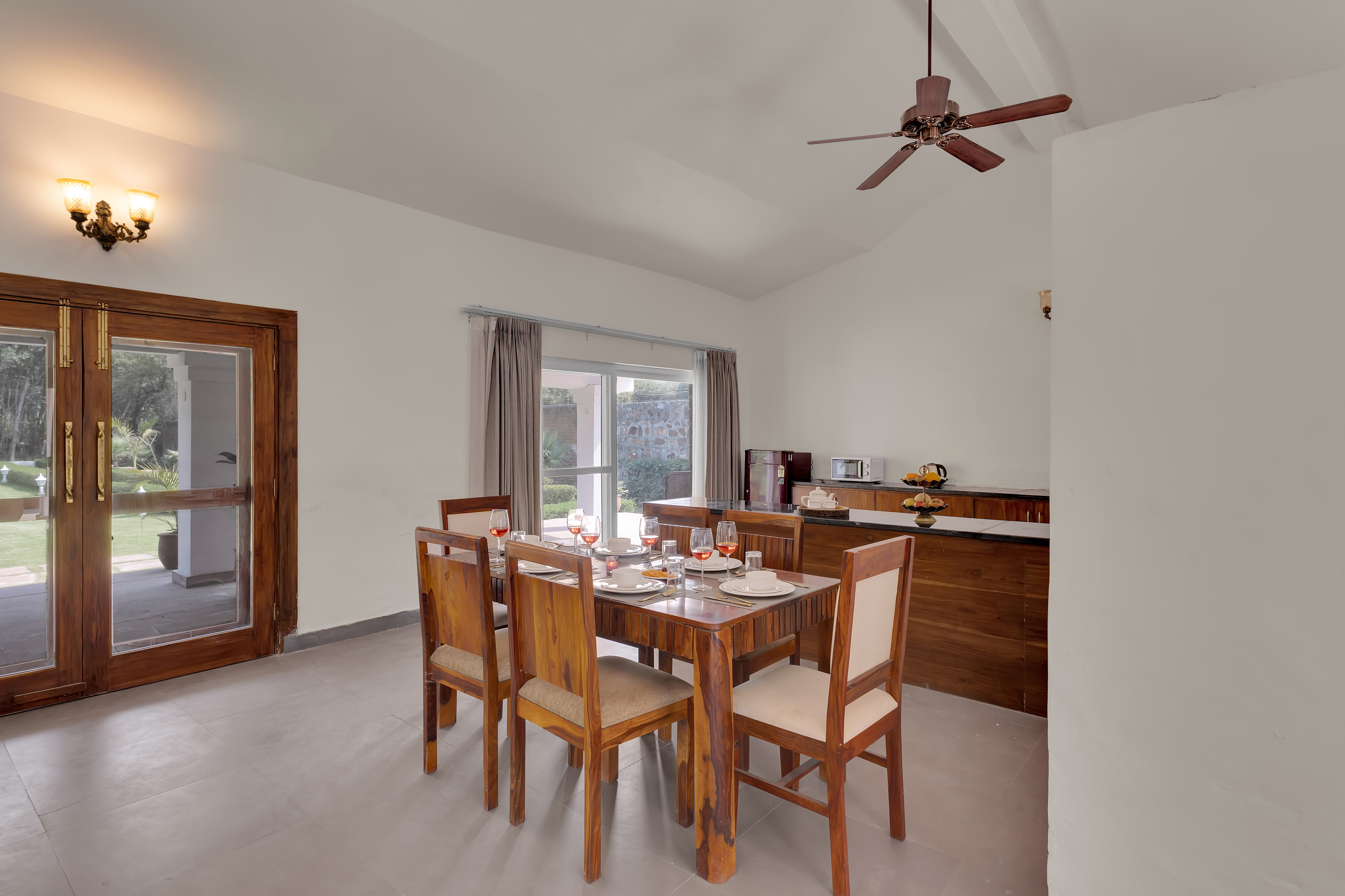 Dining area