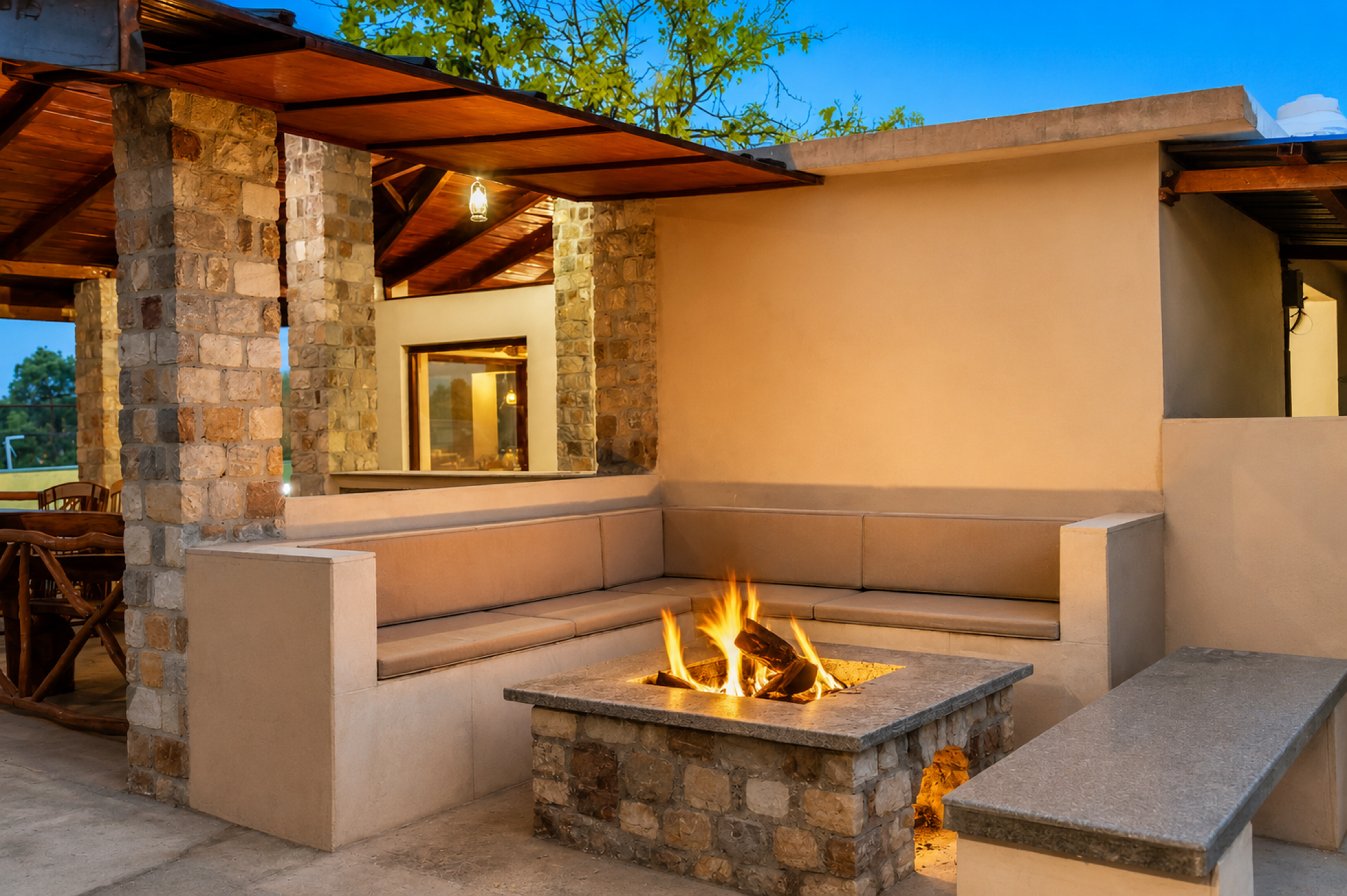 Lounge area