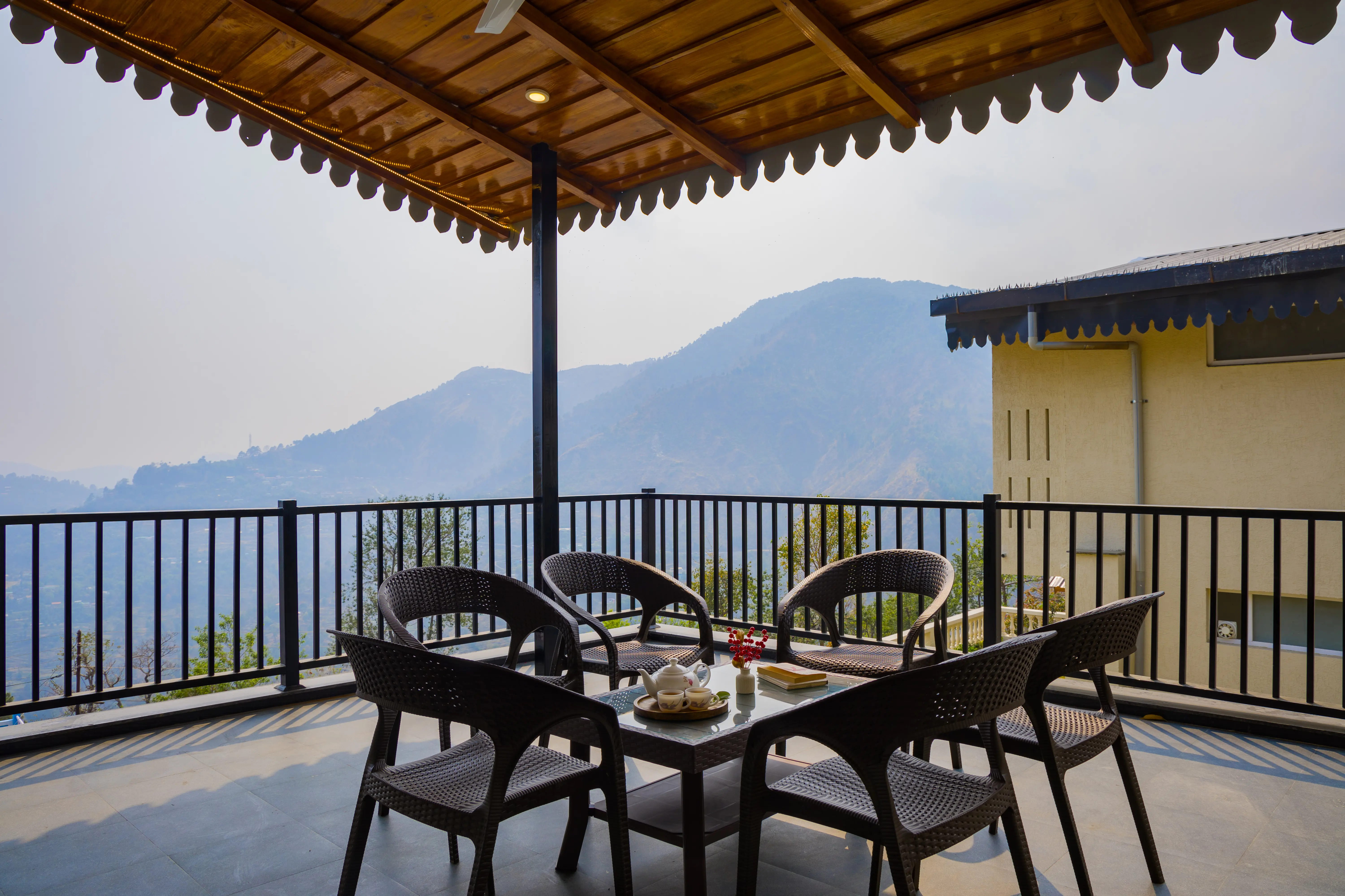 Twin Chalets Villa, Nainital - Terrace