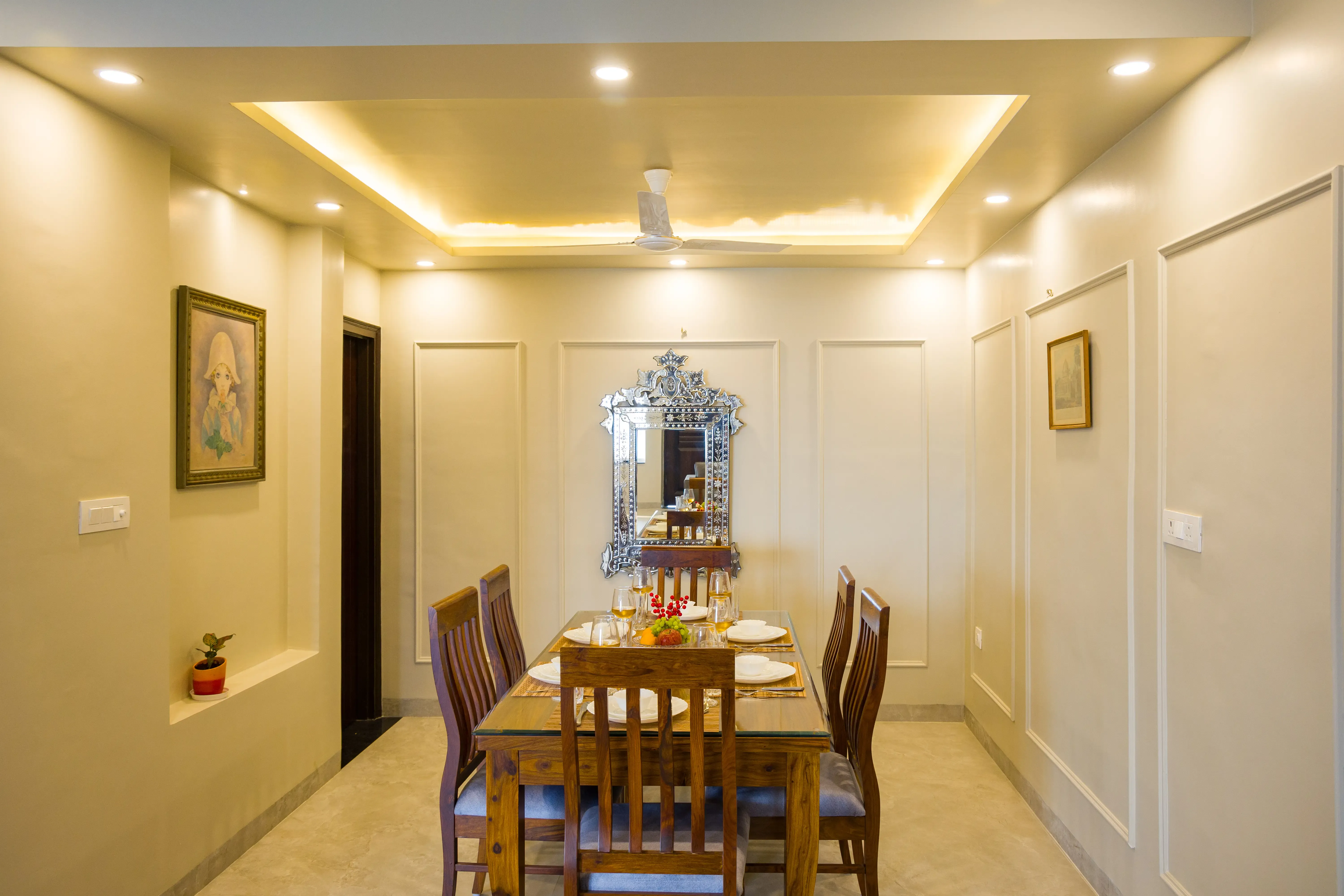 Twin Chalets Villa, Nainital - Dining room