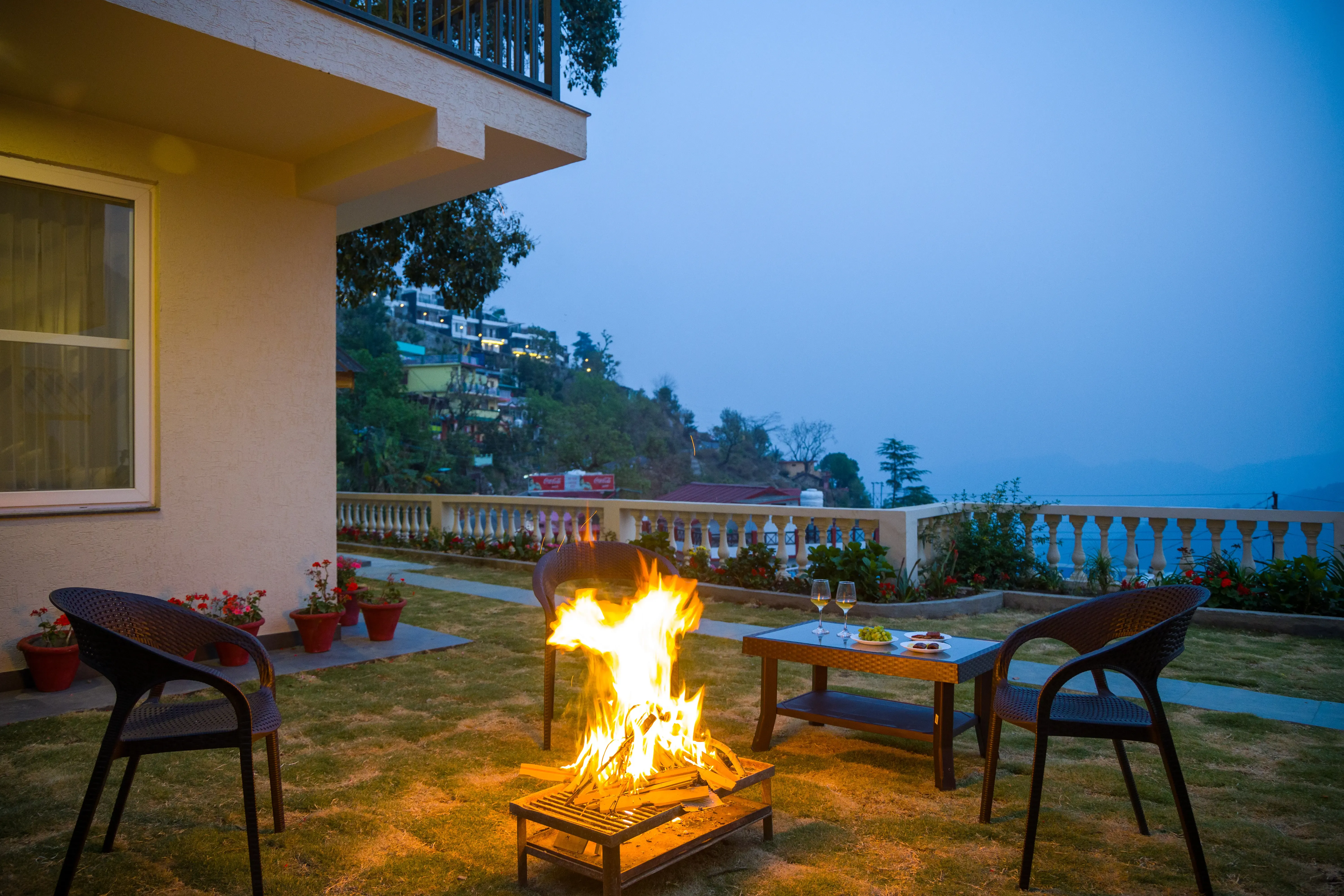 Twin Chalets Villa, Nainital - Bonfire