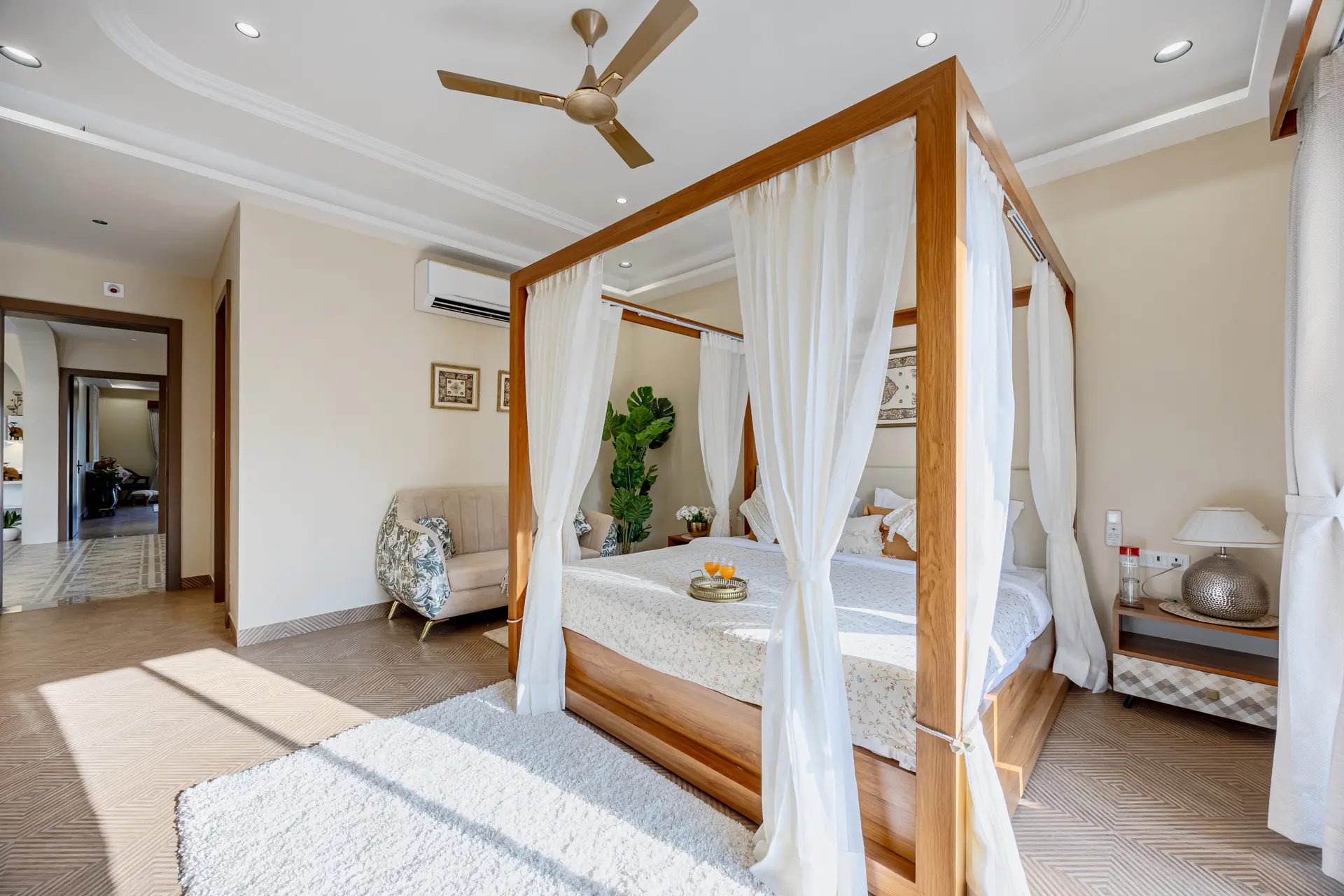 Heaven in Hills Mountara Villa, Udaipur - Bedroom 1
