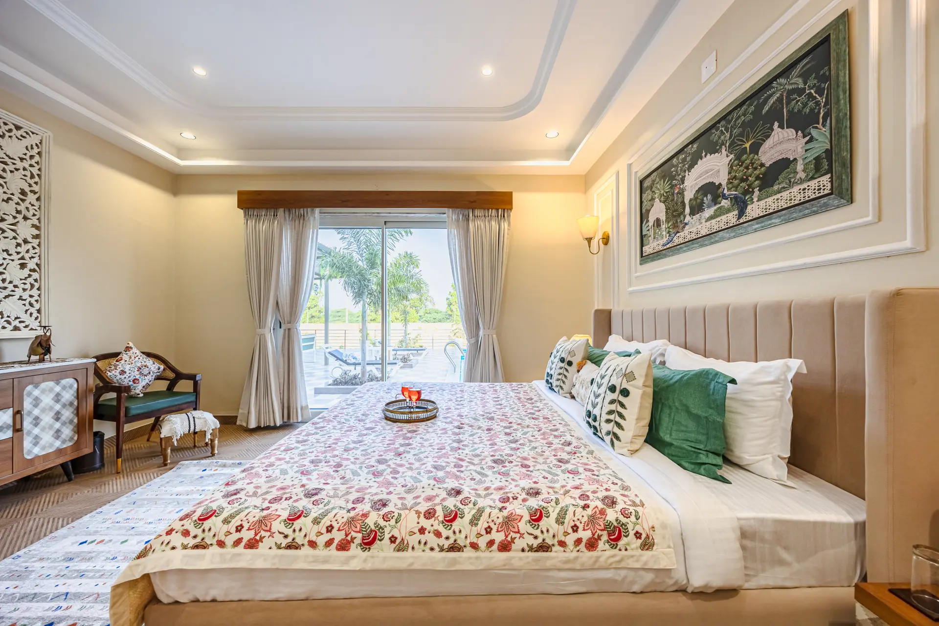 Heaven in Hills Mountara Villa, Udaipur - Bedroom 2