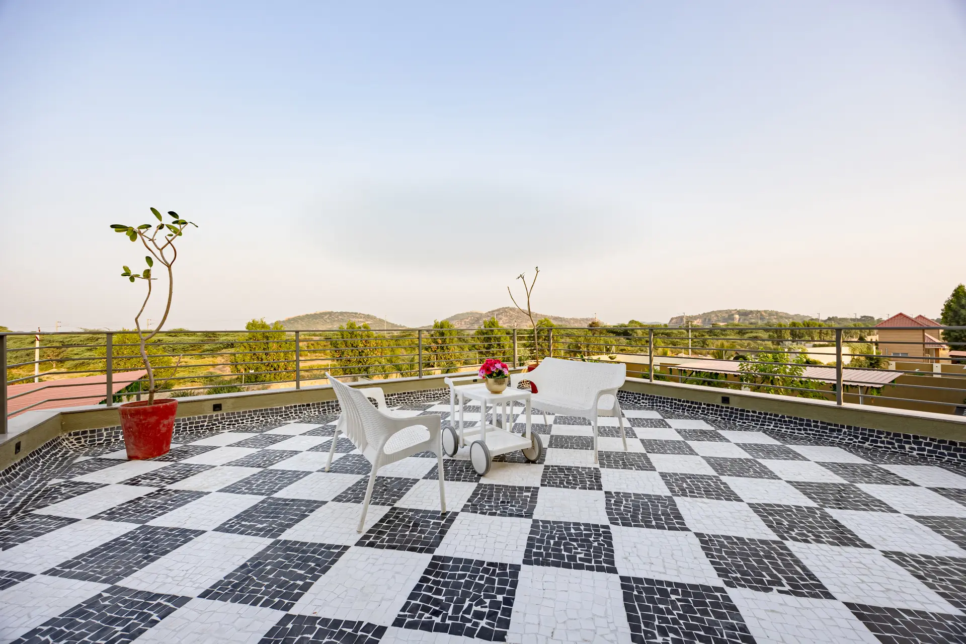 Heaven in Hills Mountara Villa, Udaipur - Terrace