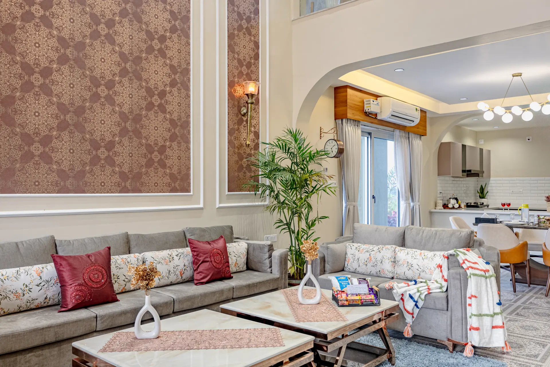 Heaven in Hills Mountara Villa, Udaipur - Living room 1