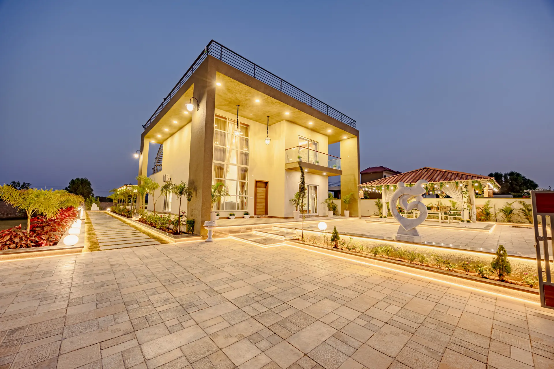 Heaven in Hills Mountara Villa, Udaipur - Facade
