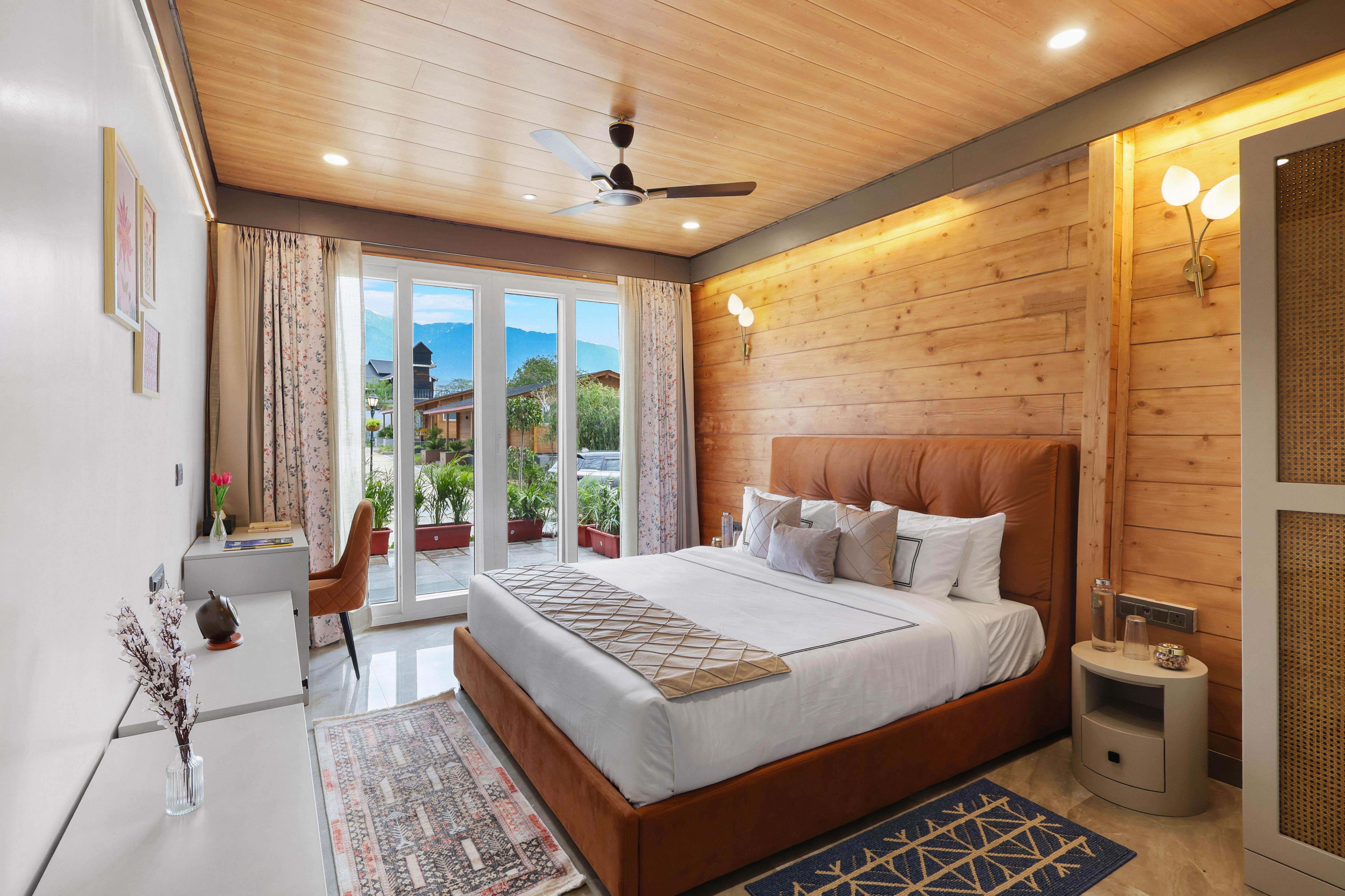 Esh Cottages Birch | Hillside 4-BHK Hideaway With Lush Garden, Common Pool, &  Gaming Zone