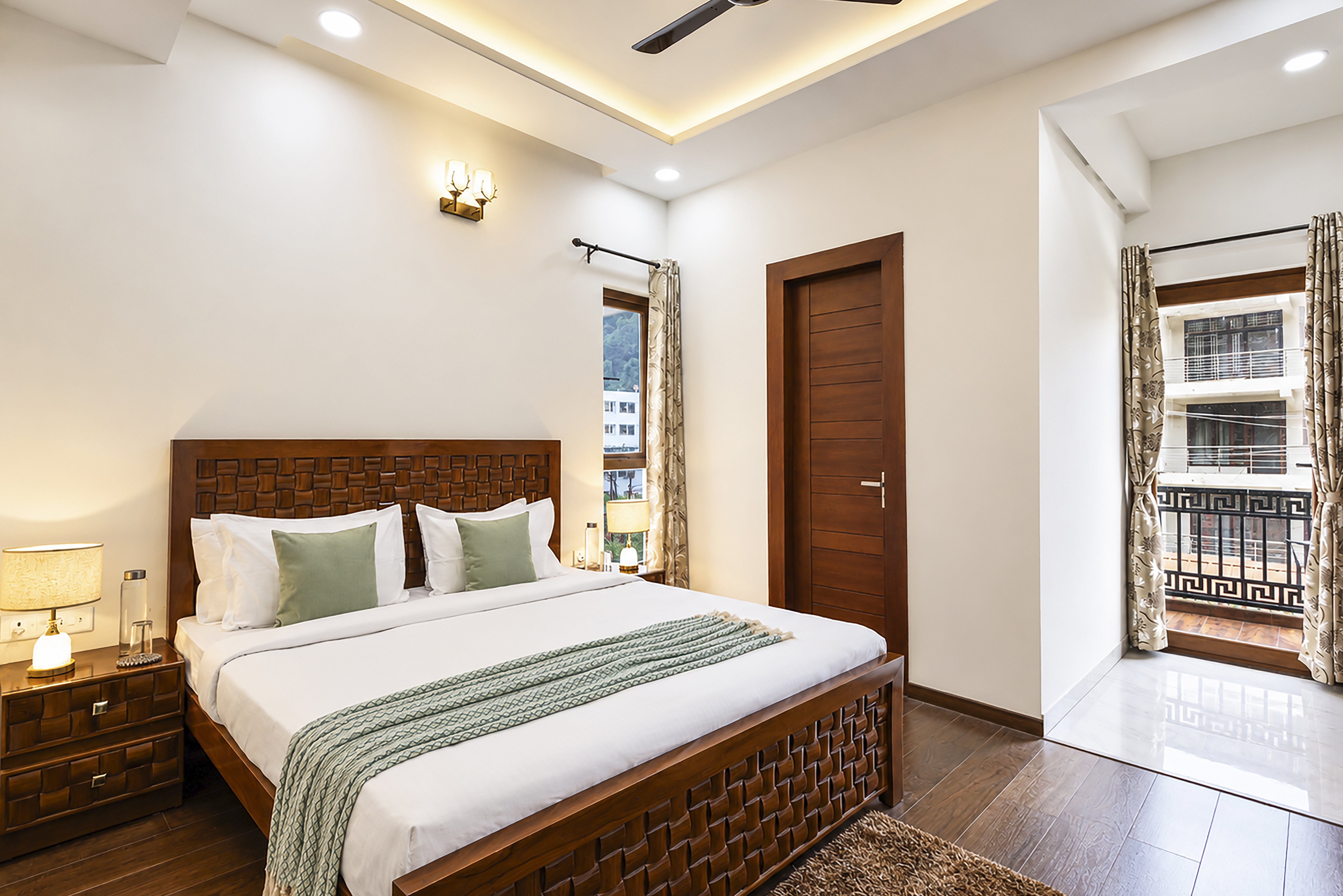 2 BHK Valley View Apartment With Balcony, Terrace & Garden - Bhowali — photo 13