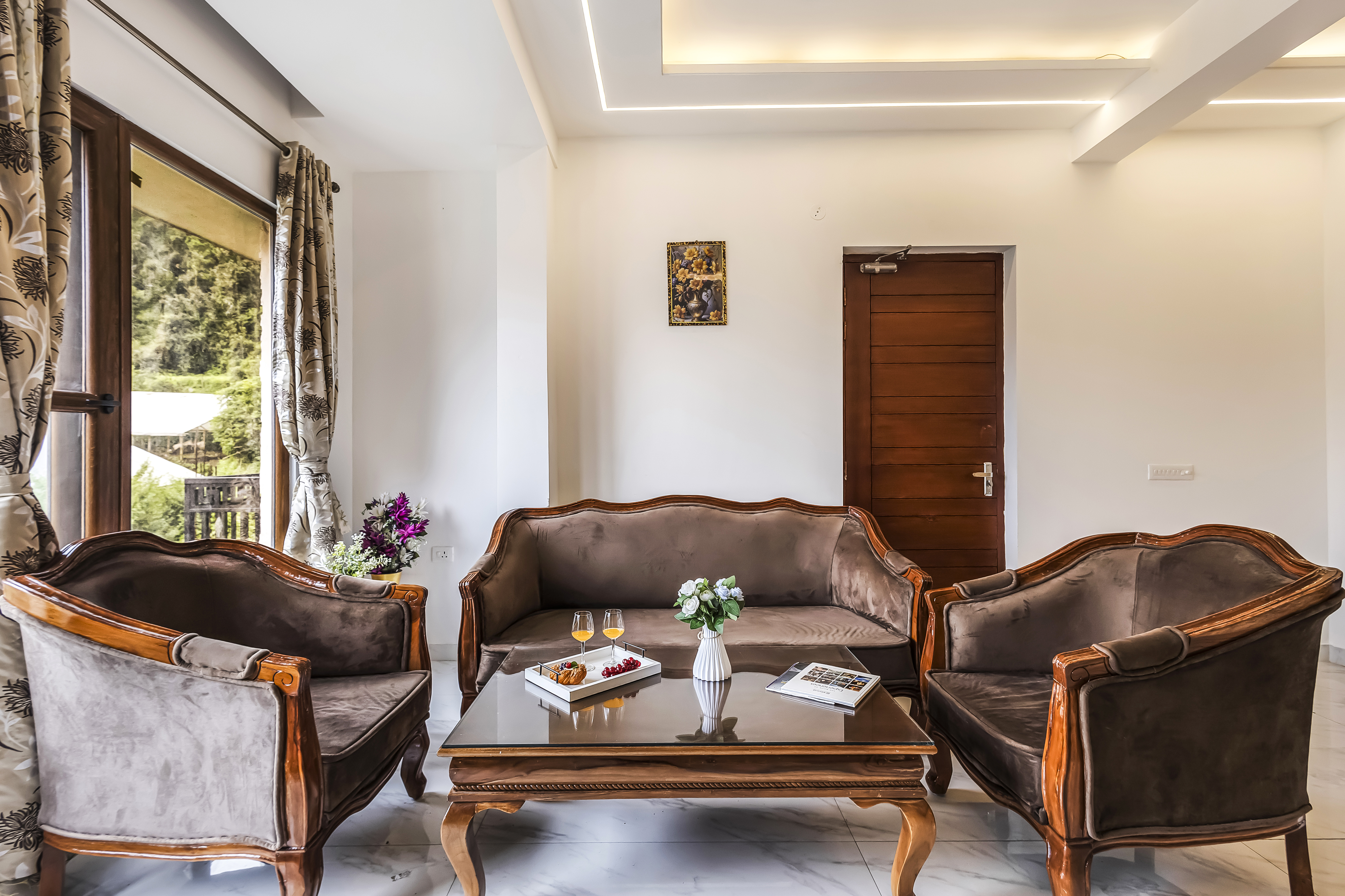 2 BHK Valley View Apartment With Balcony, Terrace & Garden - Bhowali — photo 9
