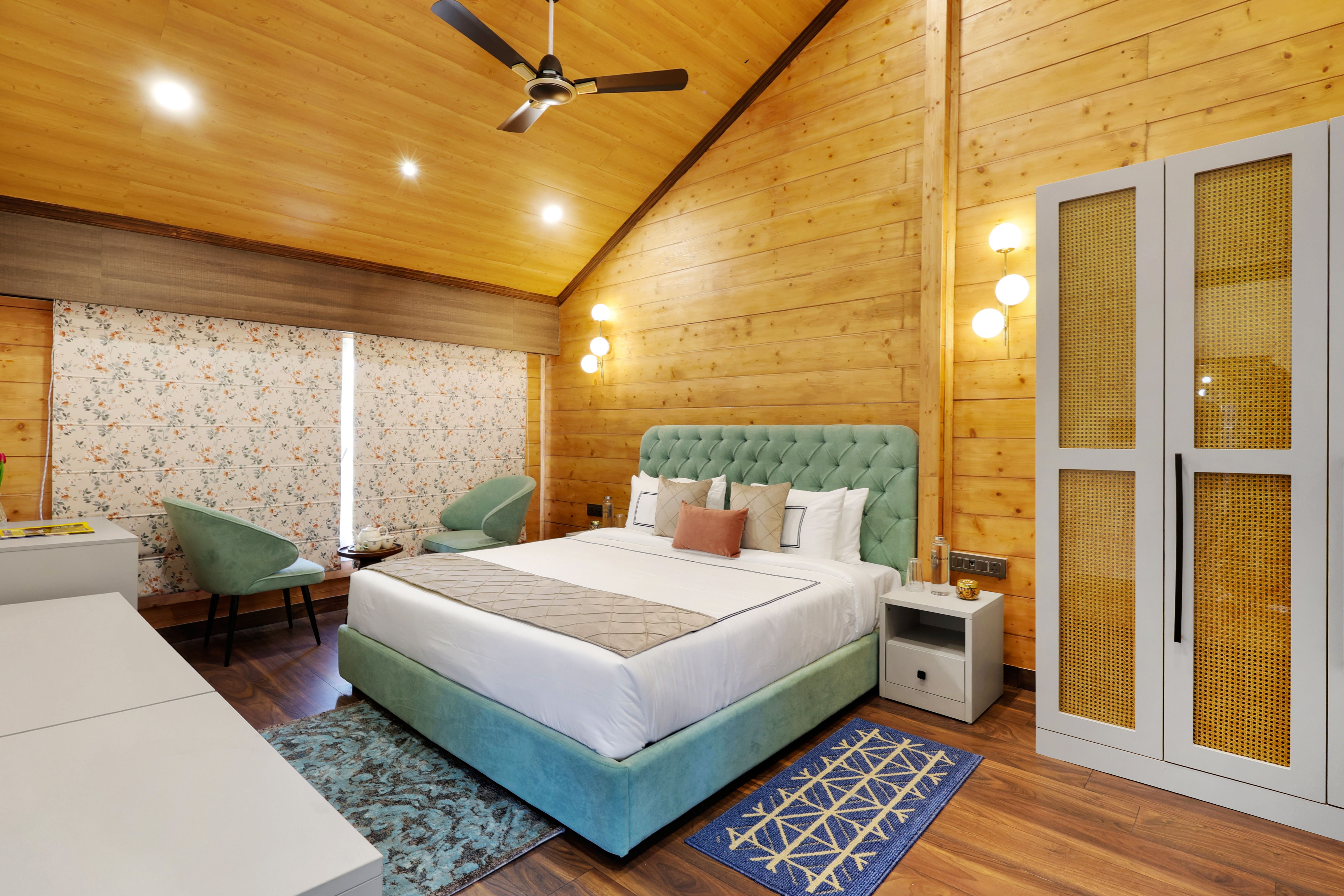 Esh Cottages Birch | Hillside 4-BHK Hideaway With Lush Garden, Common Pool, &  Gaming Zone