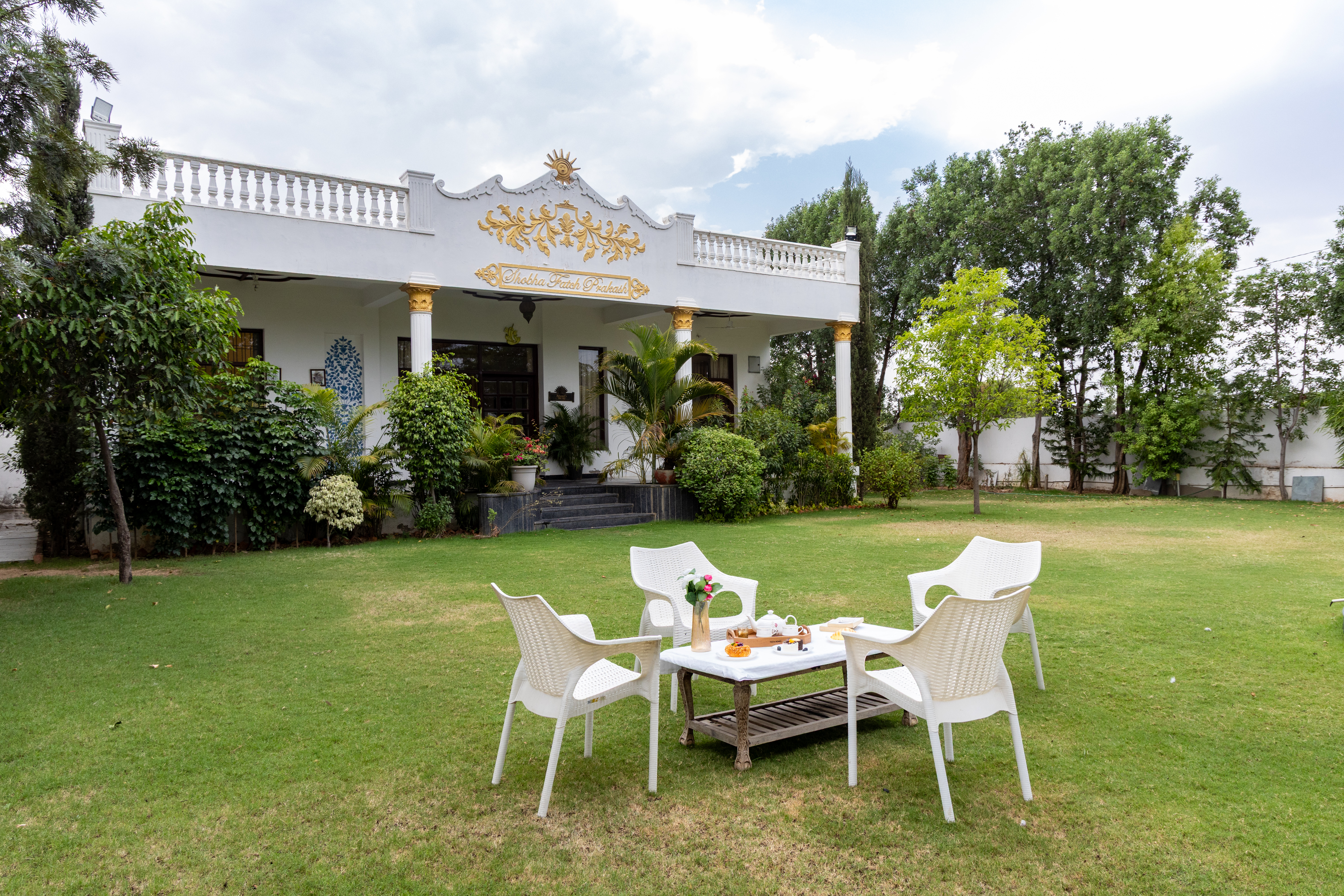 Garden area