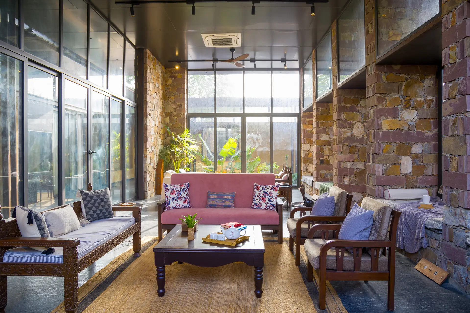 Hari Bagh Villa, Jaipur - Living area