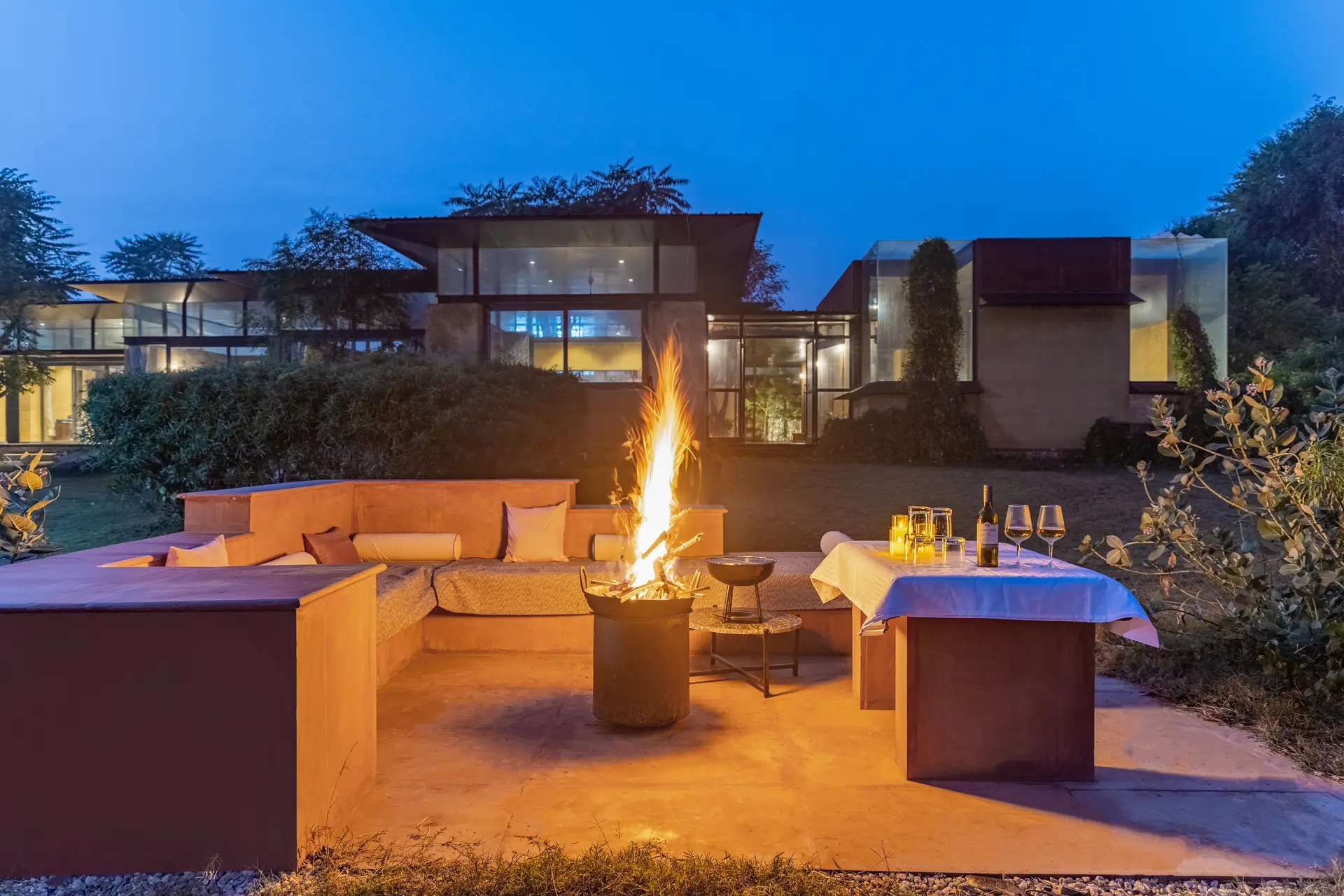 Hari Bagh Villa, Jaipur - Bonfire
