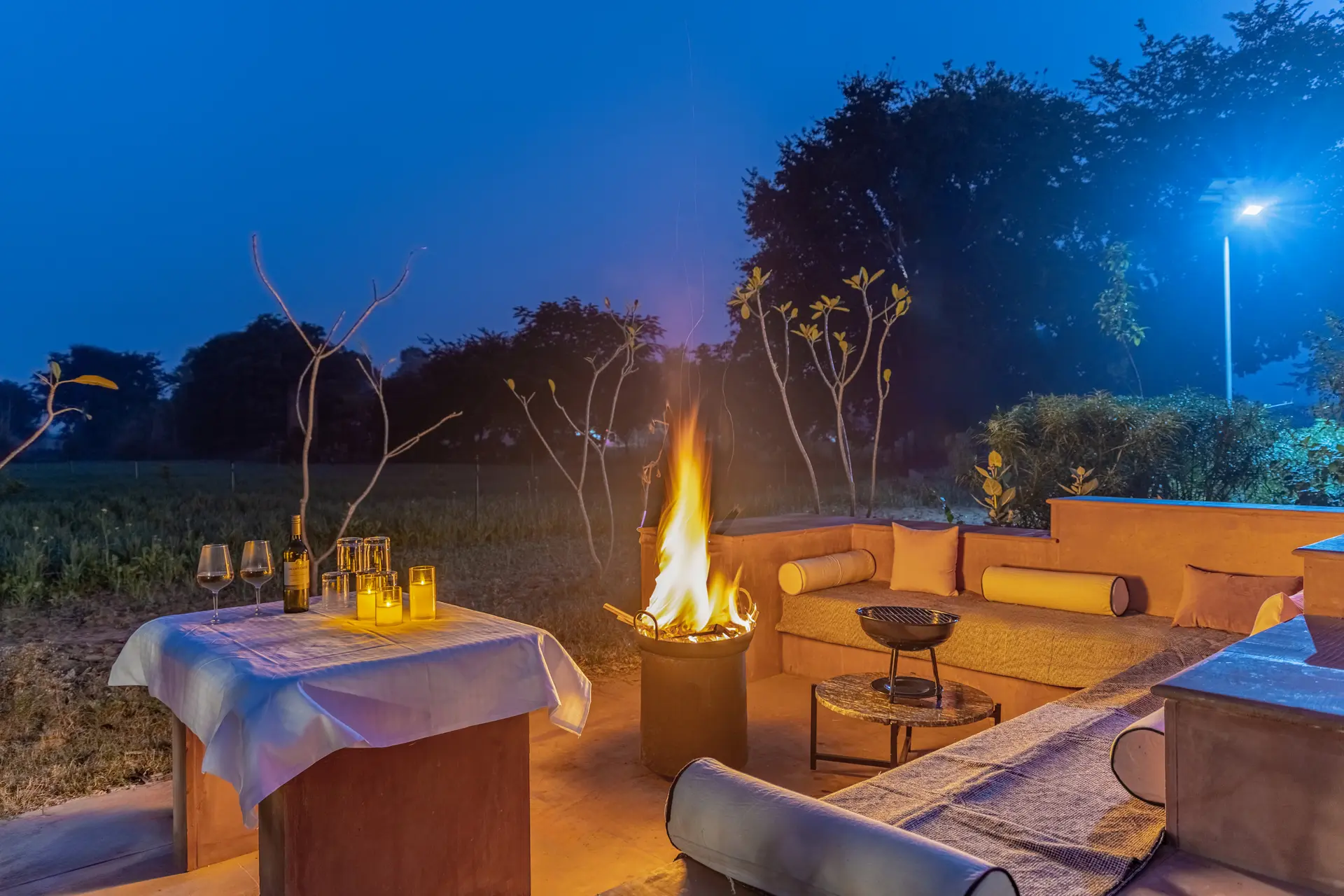 Hari Bagh Villa, Jaipur - Bonfire