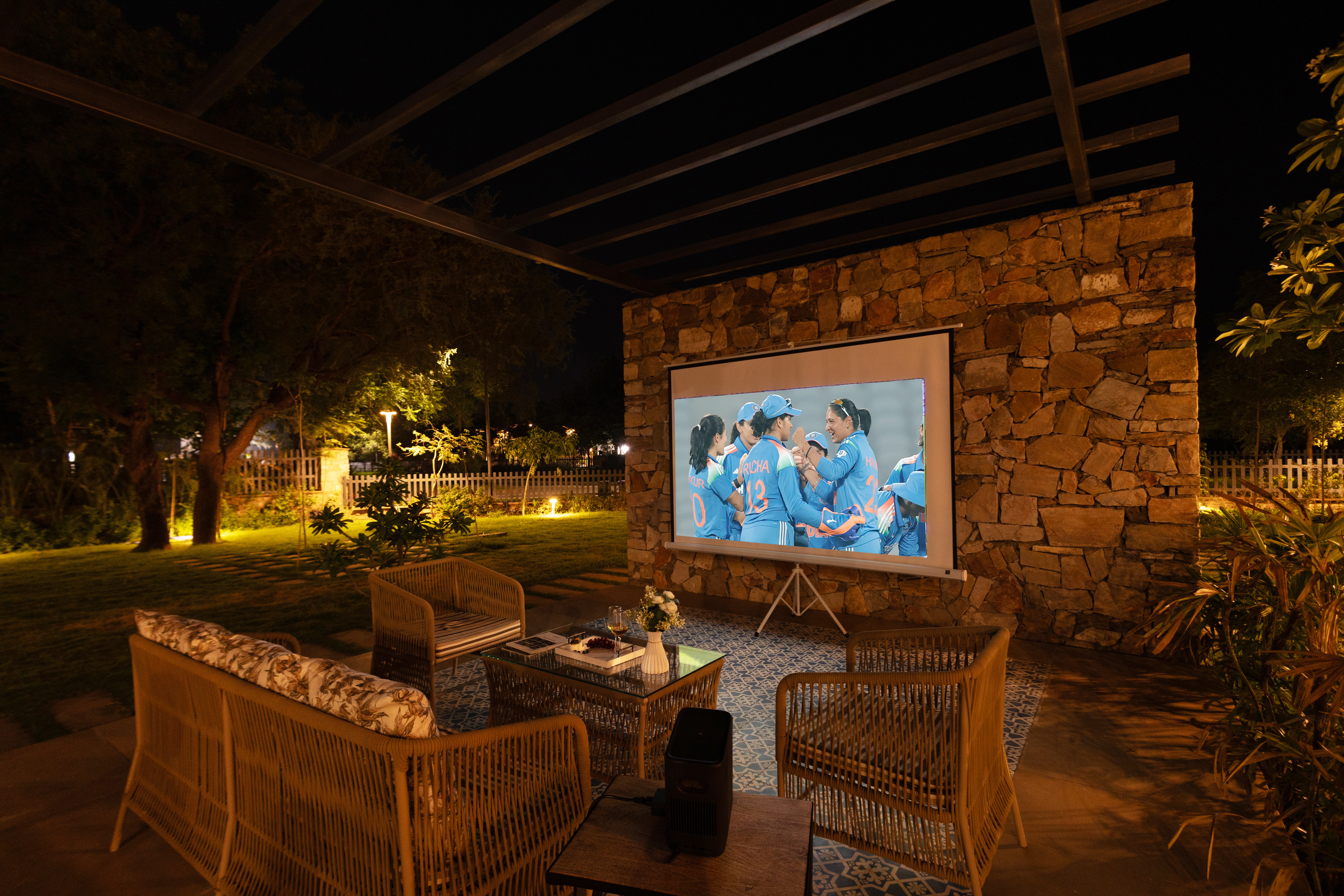 Open-Air Theatre Setup
