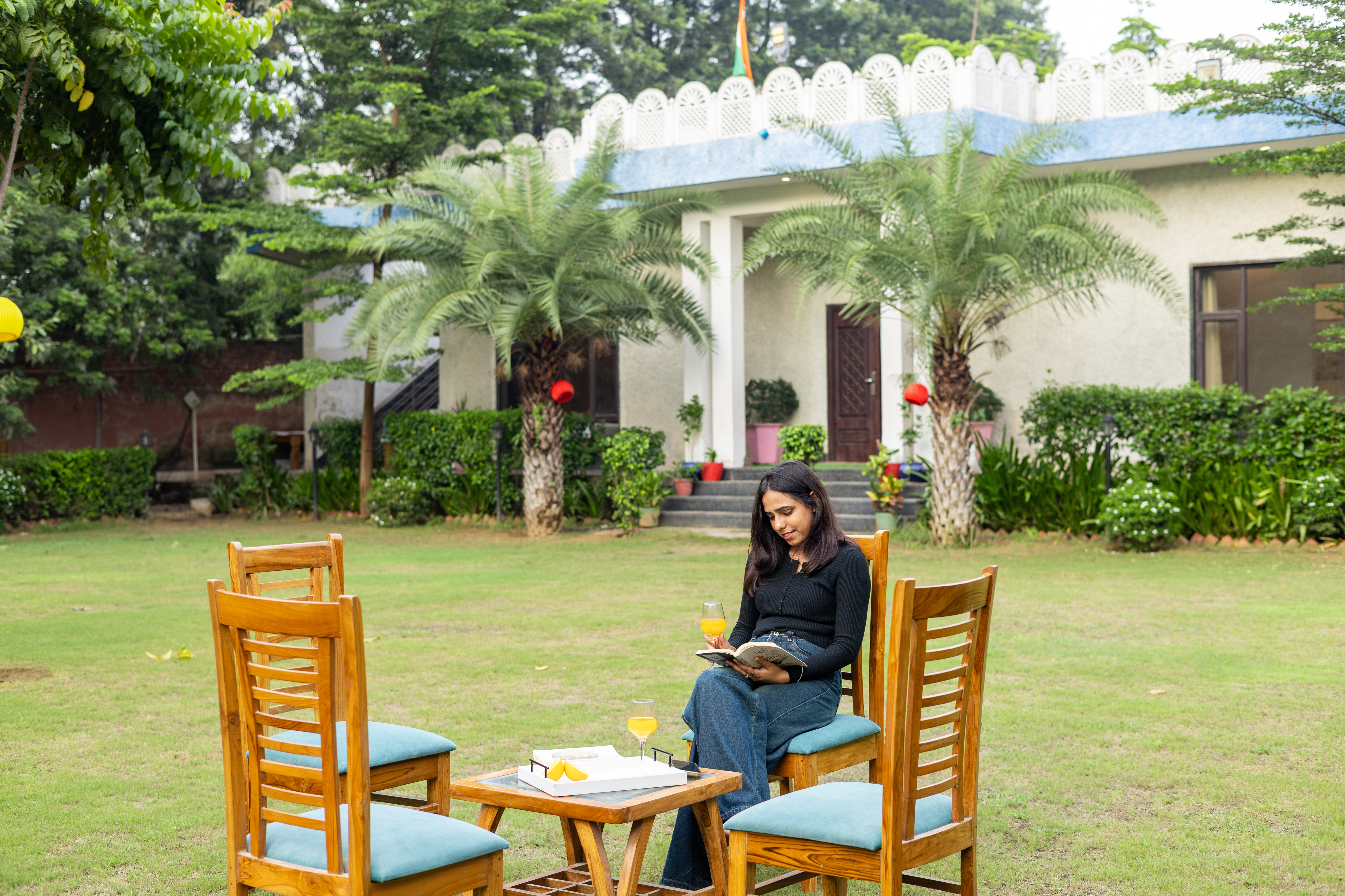 4 BHK Pet-Friendly Farmhouse With Private Pool, Landscaped Garden, Adventure Zone & Alfresco Dining — photo 5