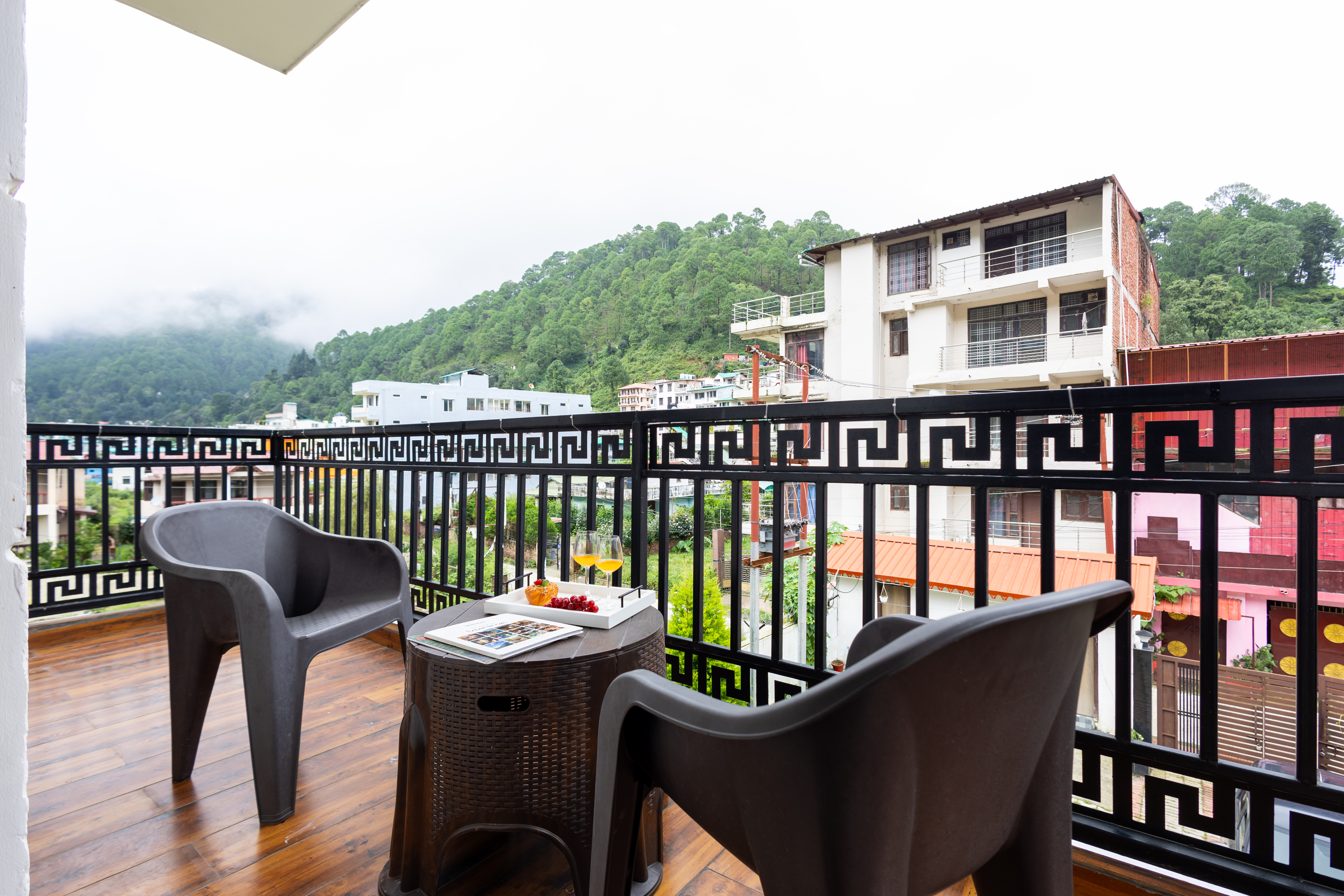 2 BHK Valley View Apartment With Balcony, Terrace & Garden - Bhowali — photo 12
