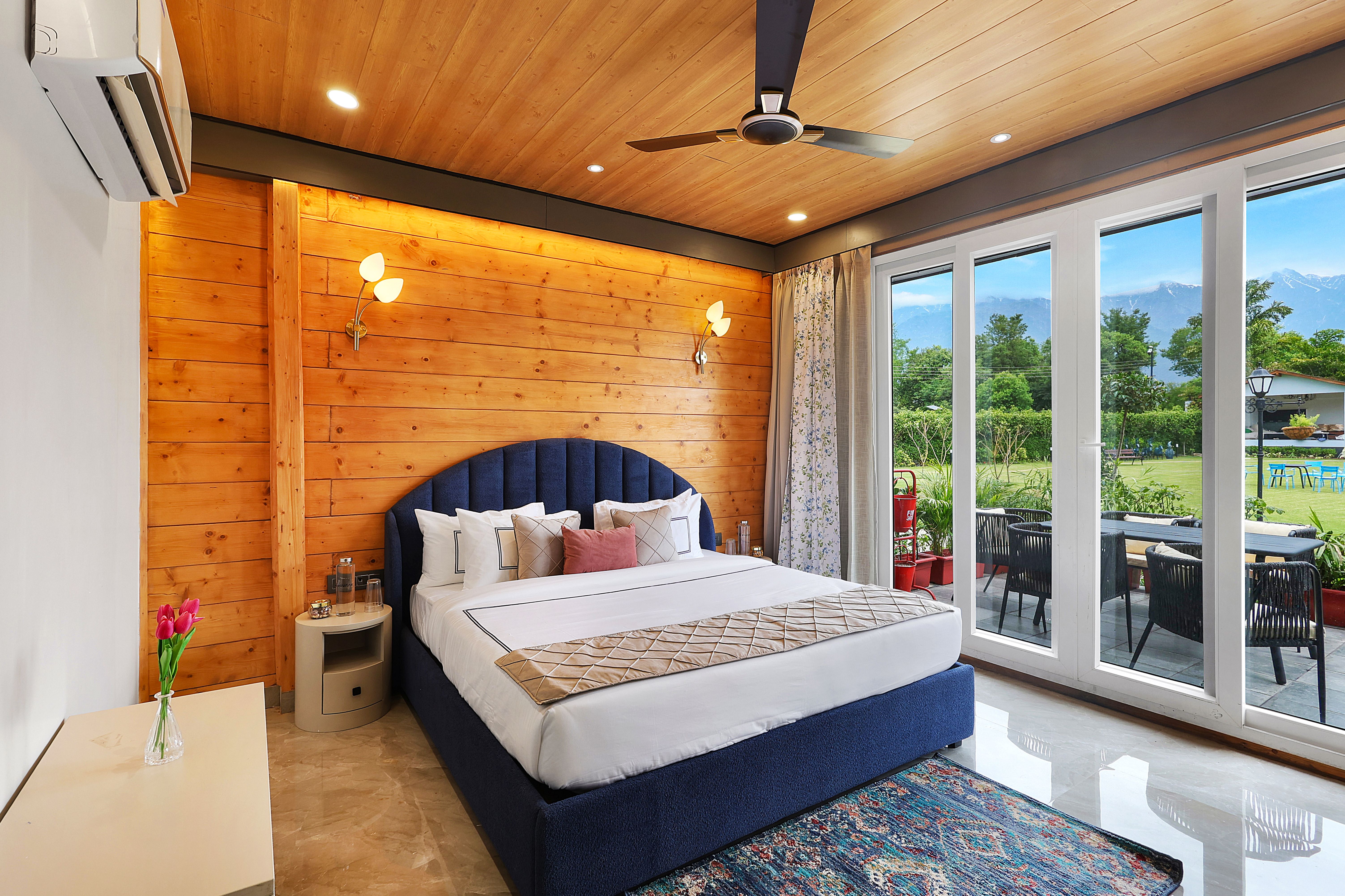 Esh Cottages Birch | Hillside 4-BHK Hideaway With Lush Garden, Common Pool, &  Gaming Zone