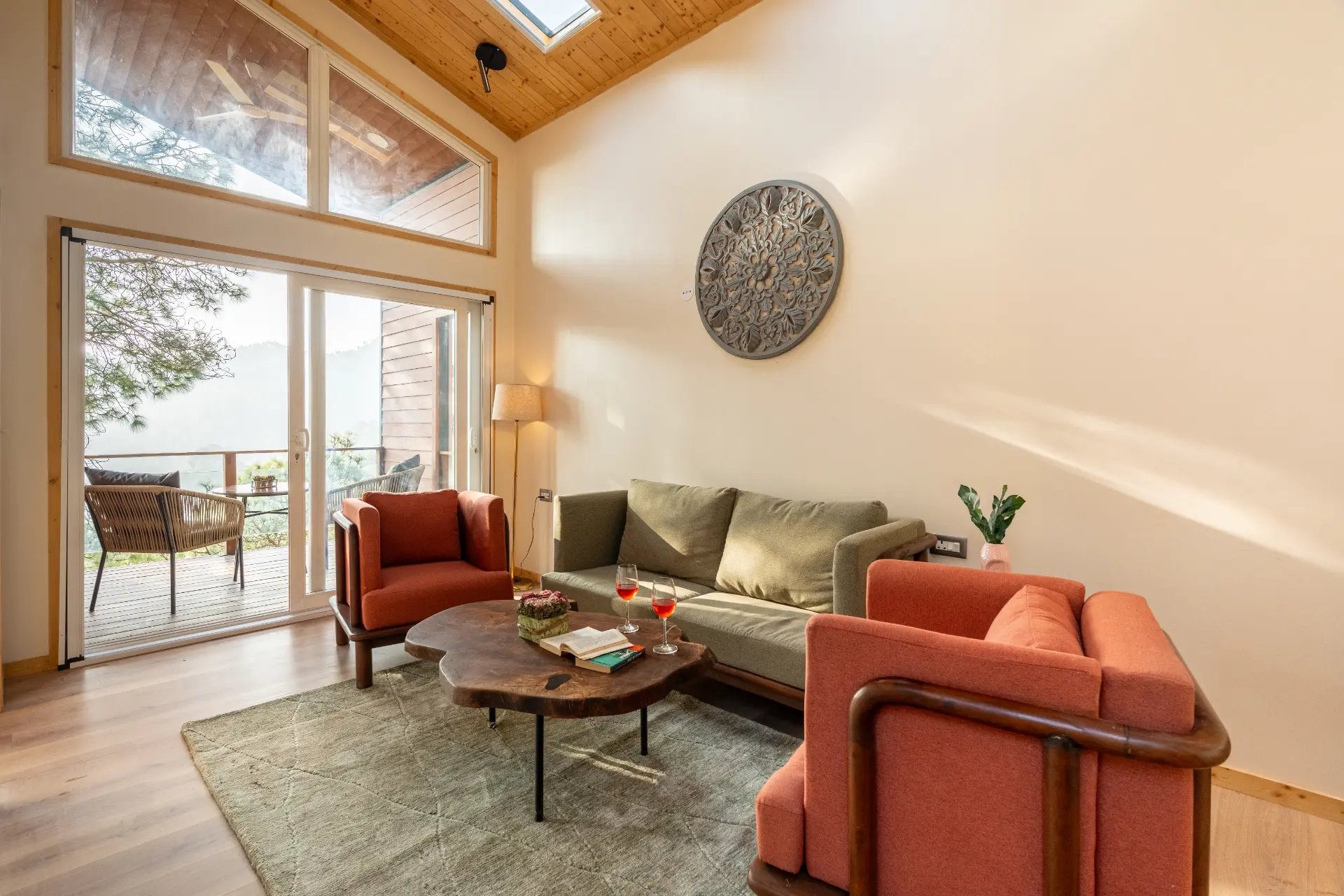 Sirmour Baag Merlot, Kasauli - Living area