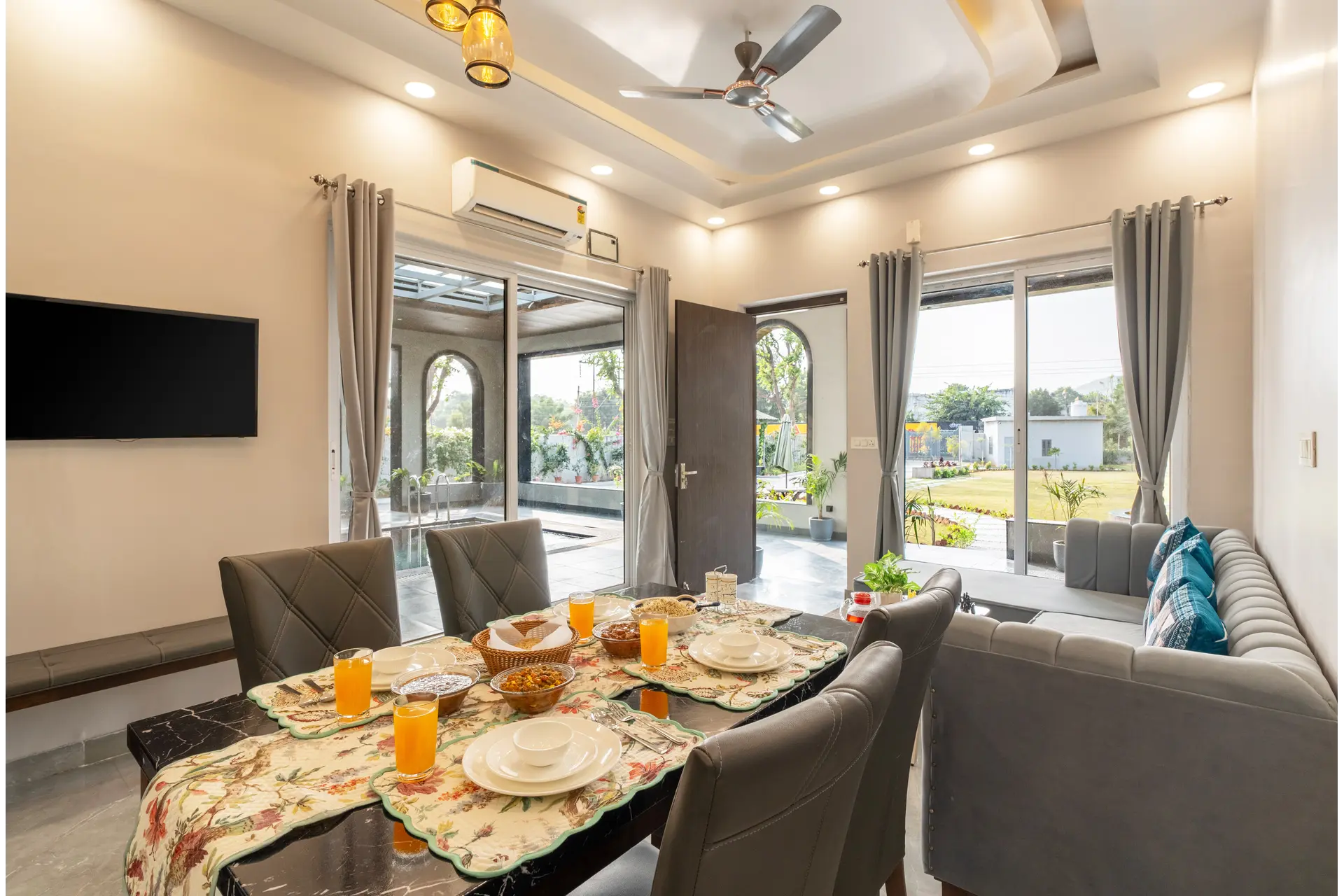 Jamun Villa, Jaipur - Dining area