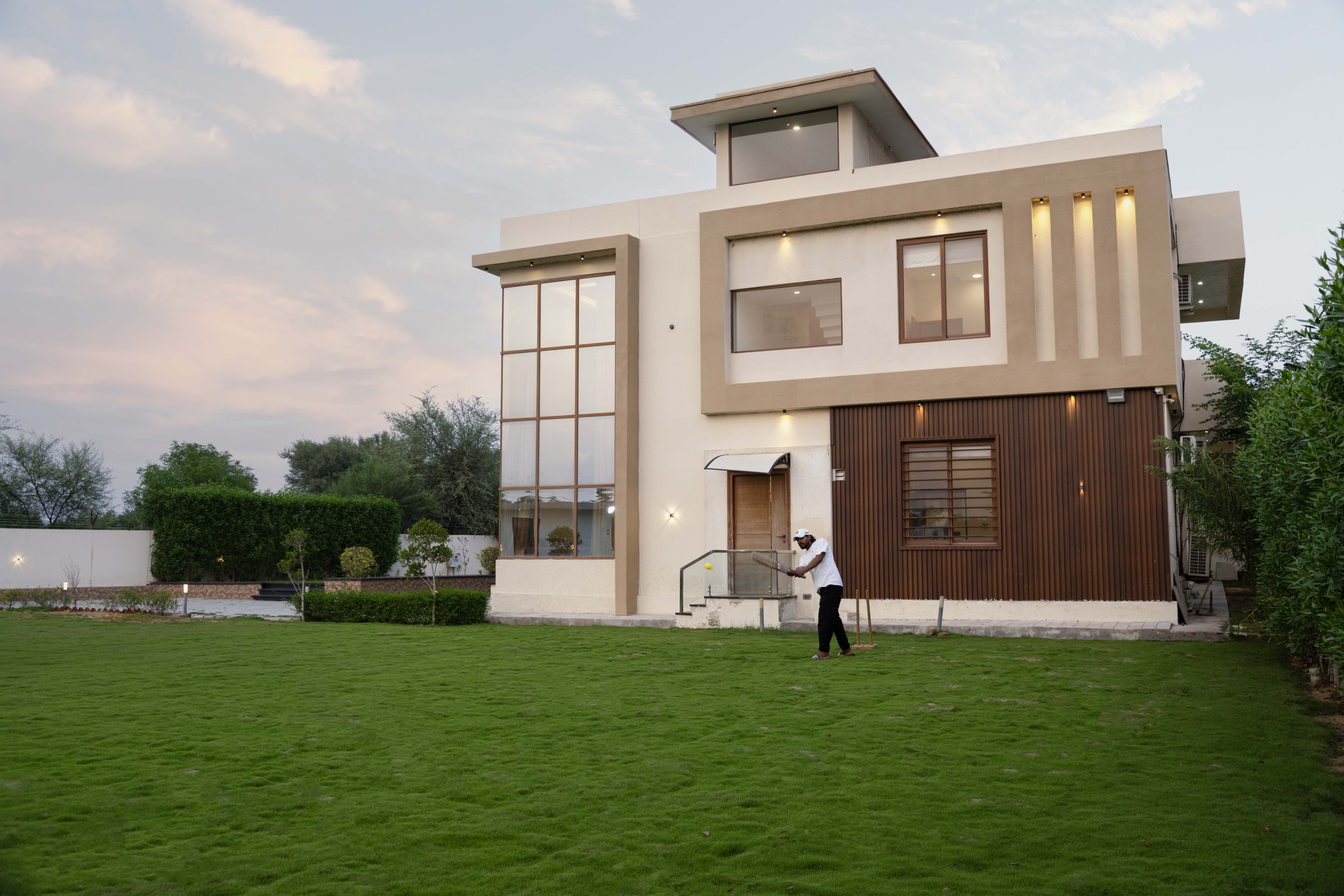 Chic 4-BHK Retreat with Private Pool, Terrace & Landscaped Garden | Pet-friendly — photo 6