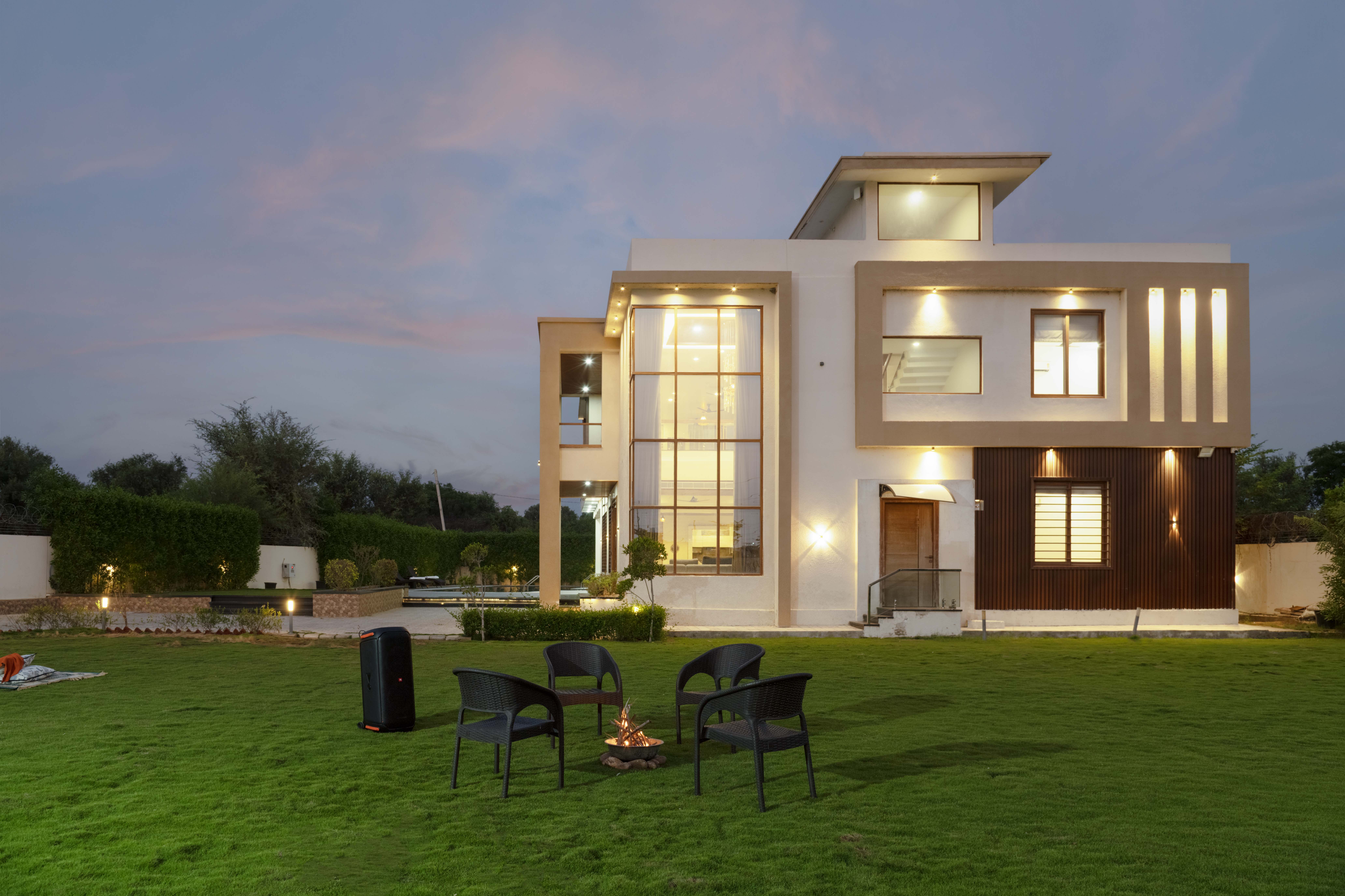 Chic 4-BHK Retreat with Private Pool, Terrace & Landscaped Garden | Pet-friendly — photo 40