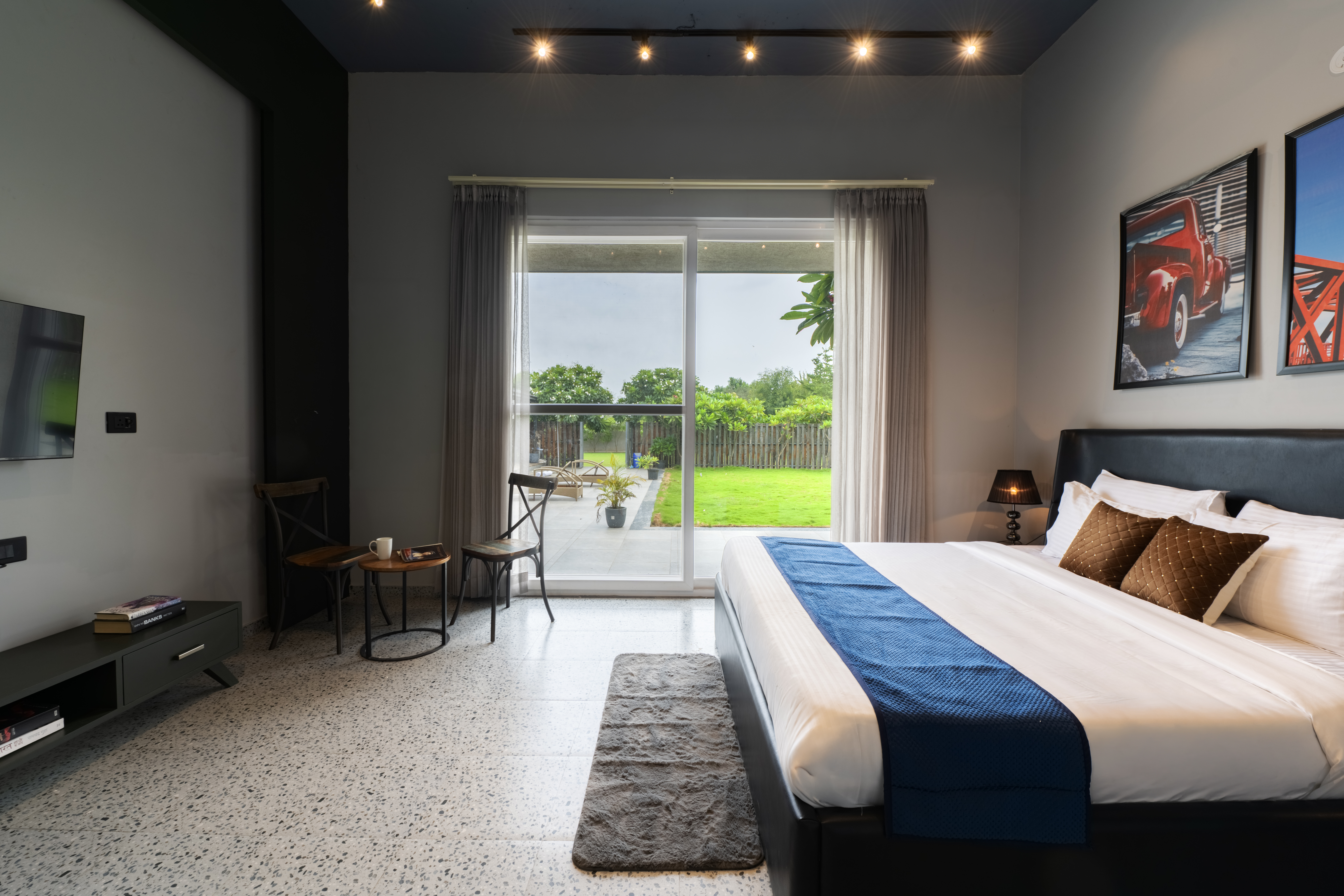 5-BHK Forest-View Villa with Private Pool, Gazebo, Indoor Games Lounge, Bonfire Area, Terrace & Garden — photo 40