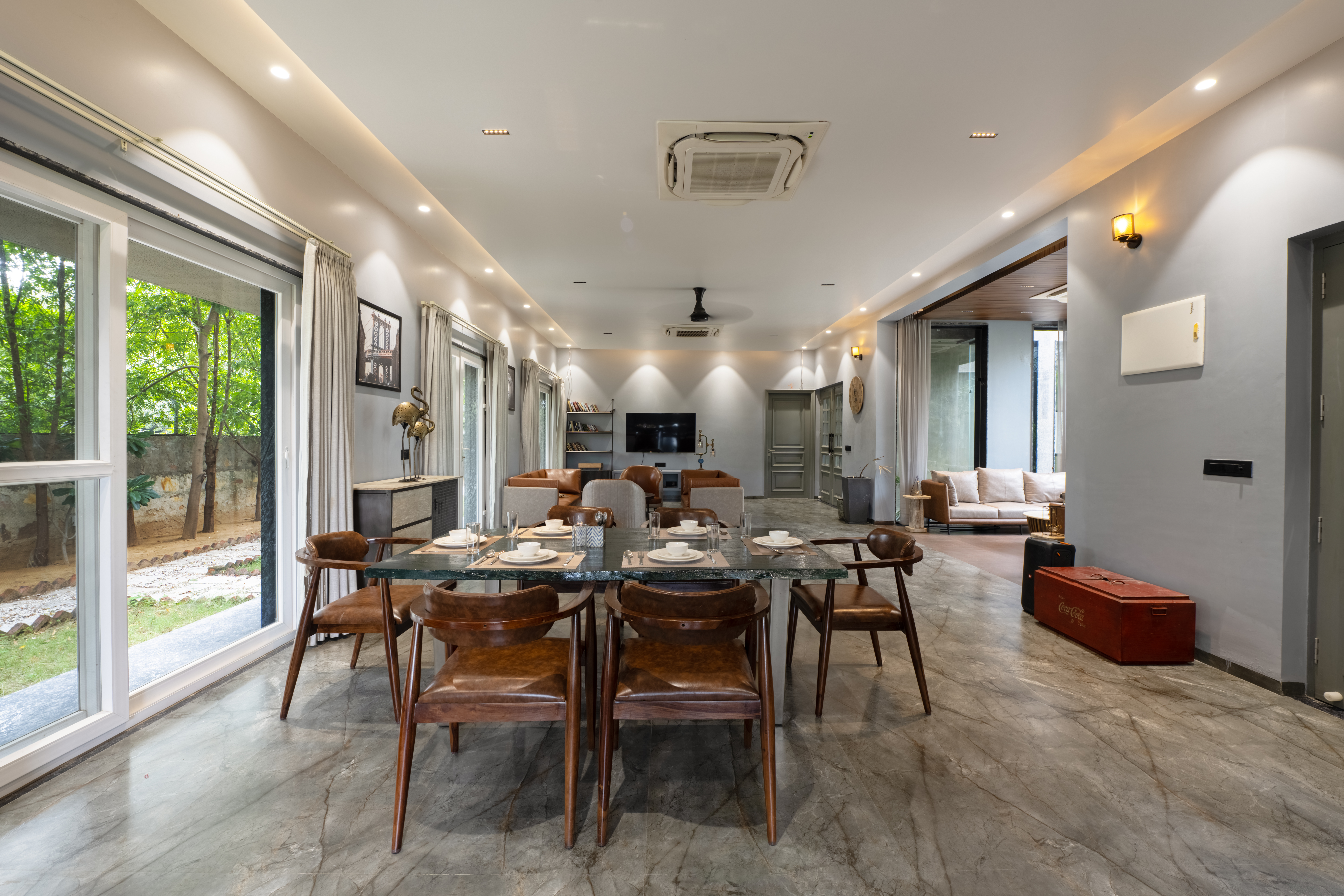 5-BHK Forest-View Villa with Private Pool, Gazebo, Indoor Games Lounge, Bonfire Area, Terrace & Garden — photo 13