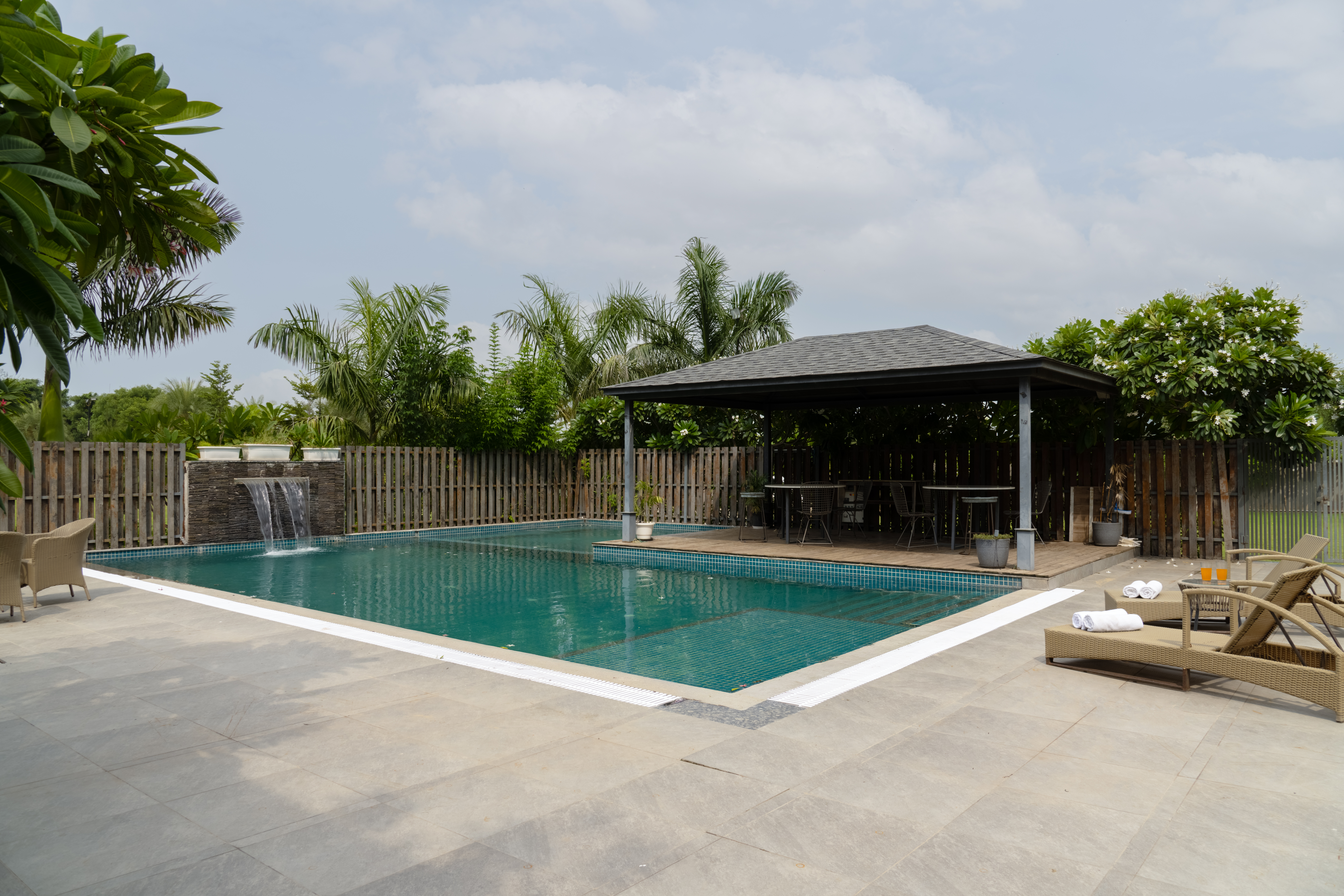 5-BHK Forest-View Villa with Private Pool, Gazebo, Indoor Games Lounge, Bonfire Area, Terrace & Garden — photo 36