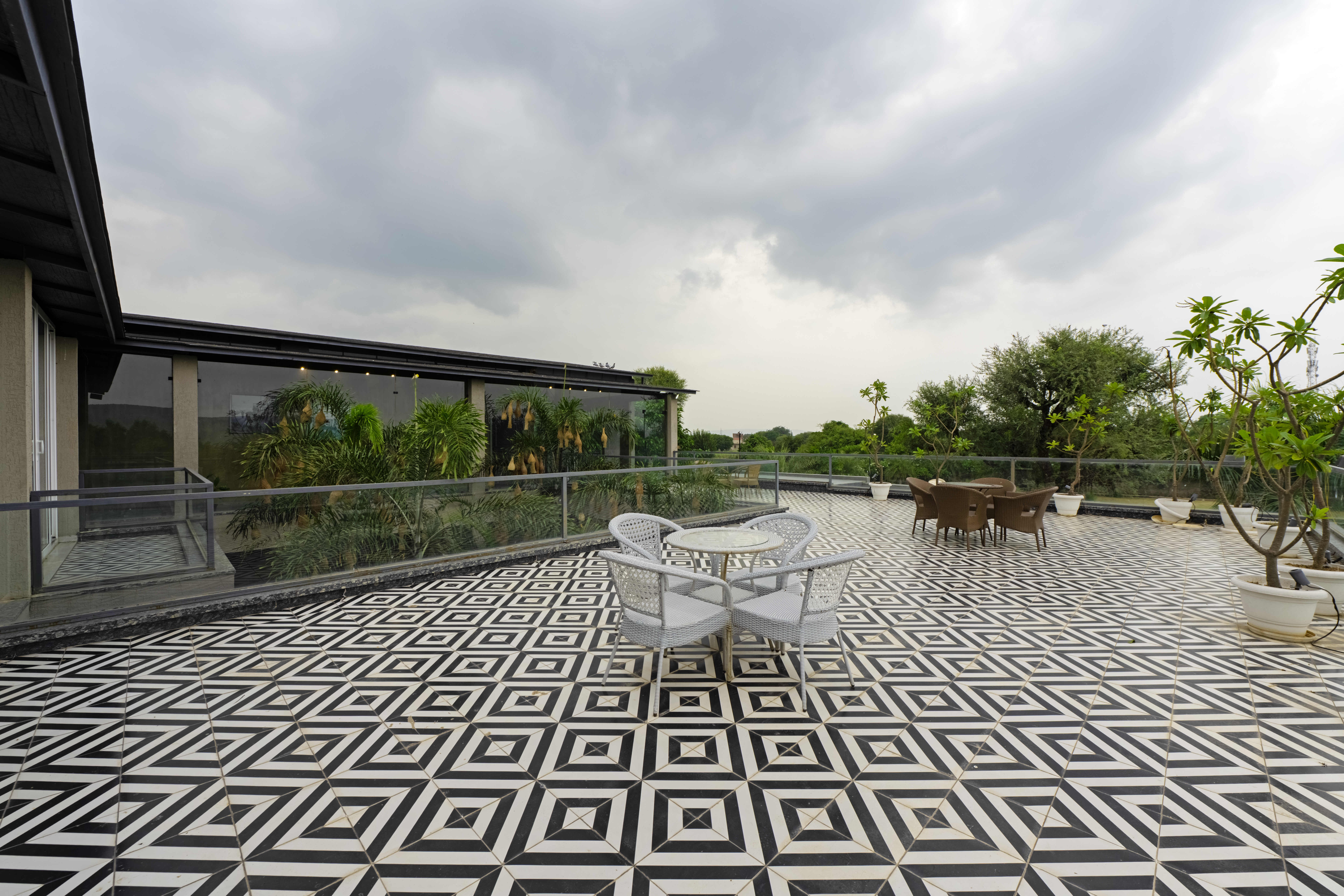 5-BHK Forest-View Villa with Private Pool, Gazebo, Indoor Games Lounge, Bonfire Area, Terrace & Garden — photo 6