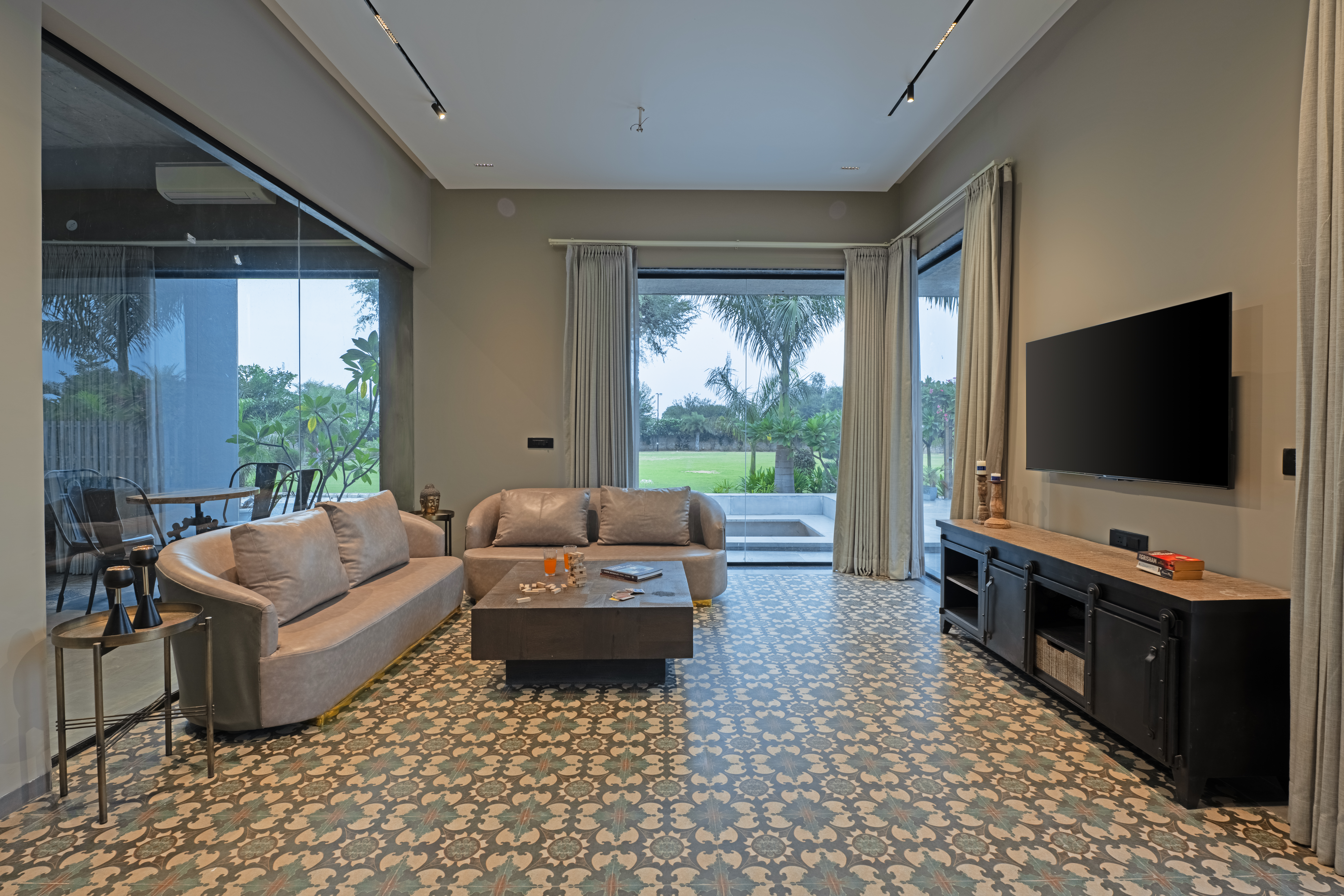 5-BHK Forest-View Villa with Private Pool, Gazebo, Indoor Games Lounge, Bonfire Area, Terrace & Garden — photo 33