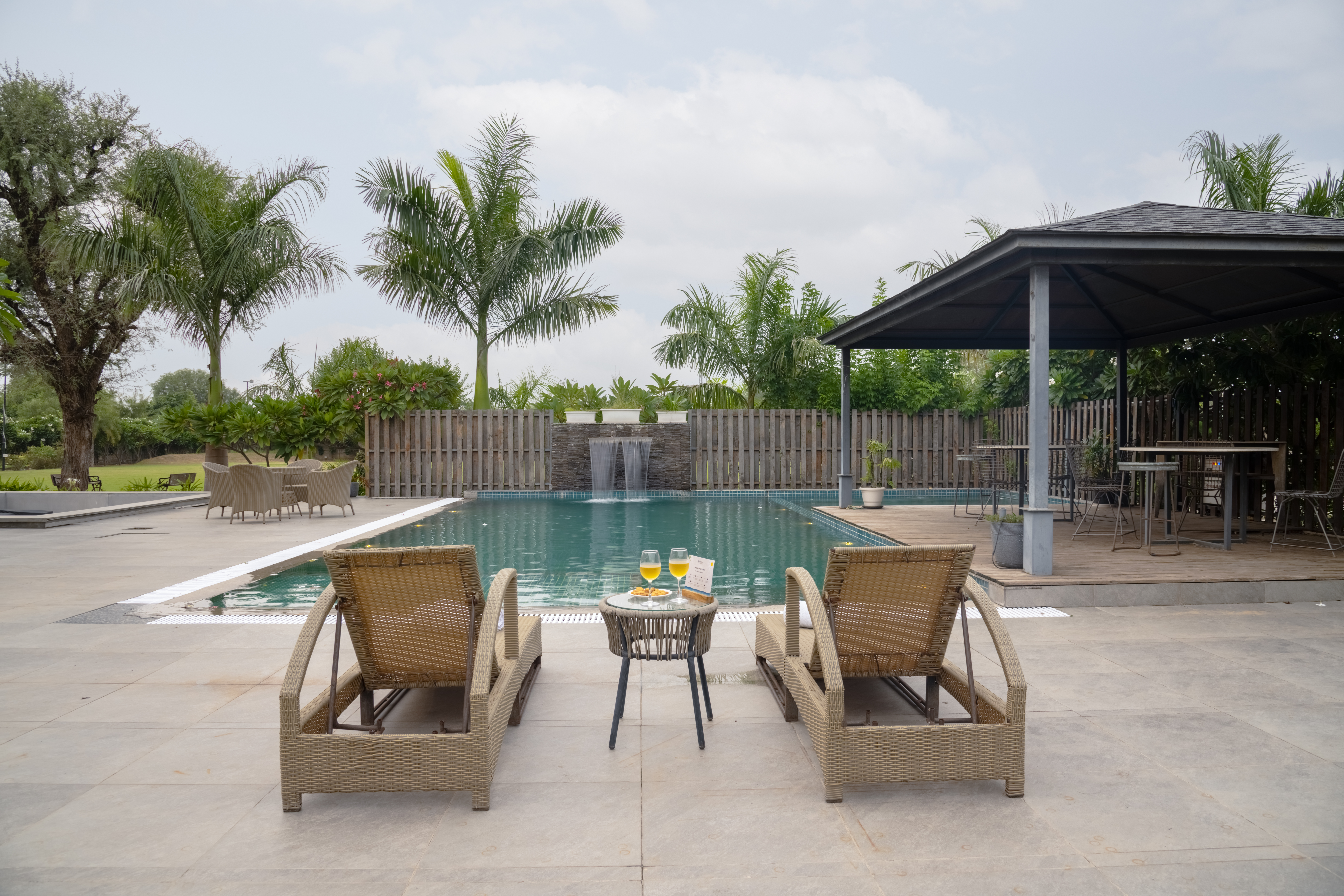 5-BHK Forest-View Villa with Private Pool, Gazebo, Indoor Games Lounge, Bonfire Area, Terrace & Garden — photo 5