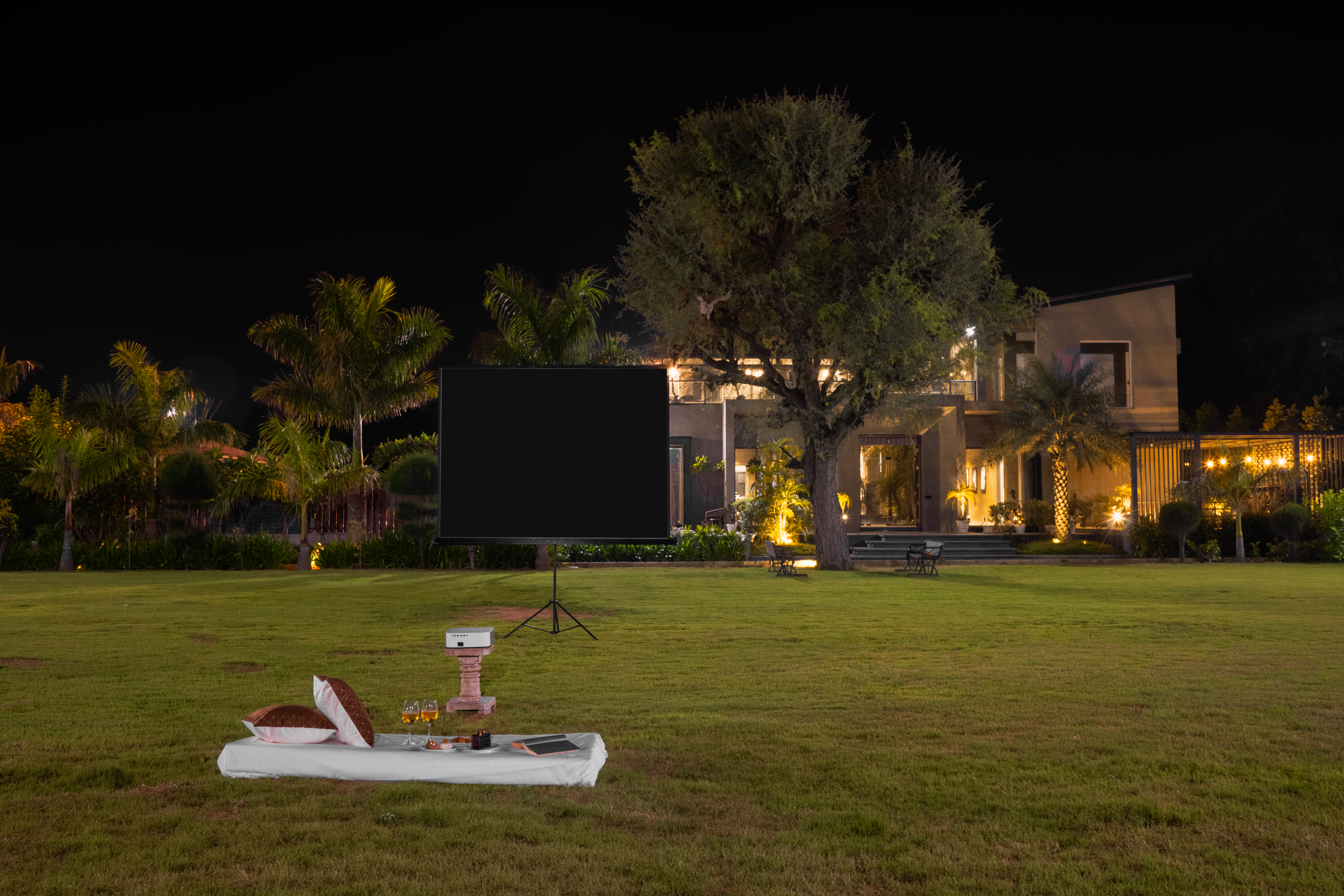 5-BHK Forest-View Villa with Private Pool, Gazebo, Indoor Games Lounge, Bonfire Area, Terrace & Garden — photo 9