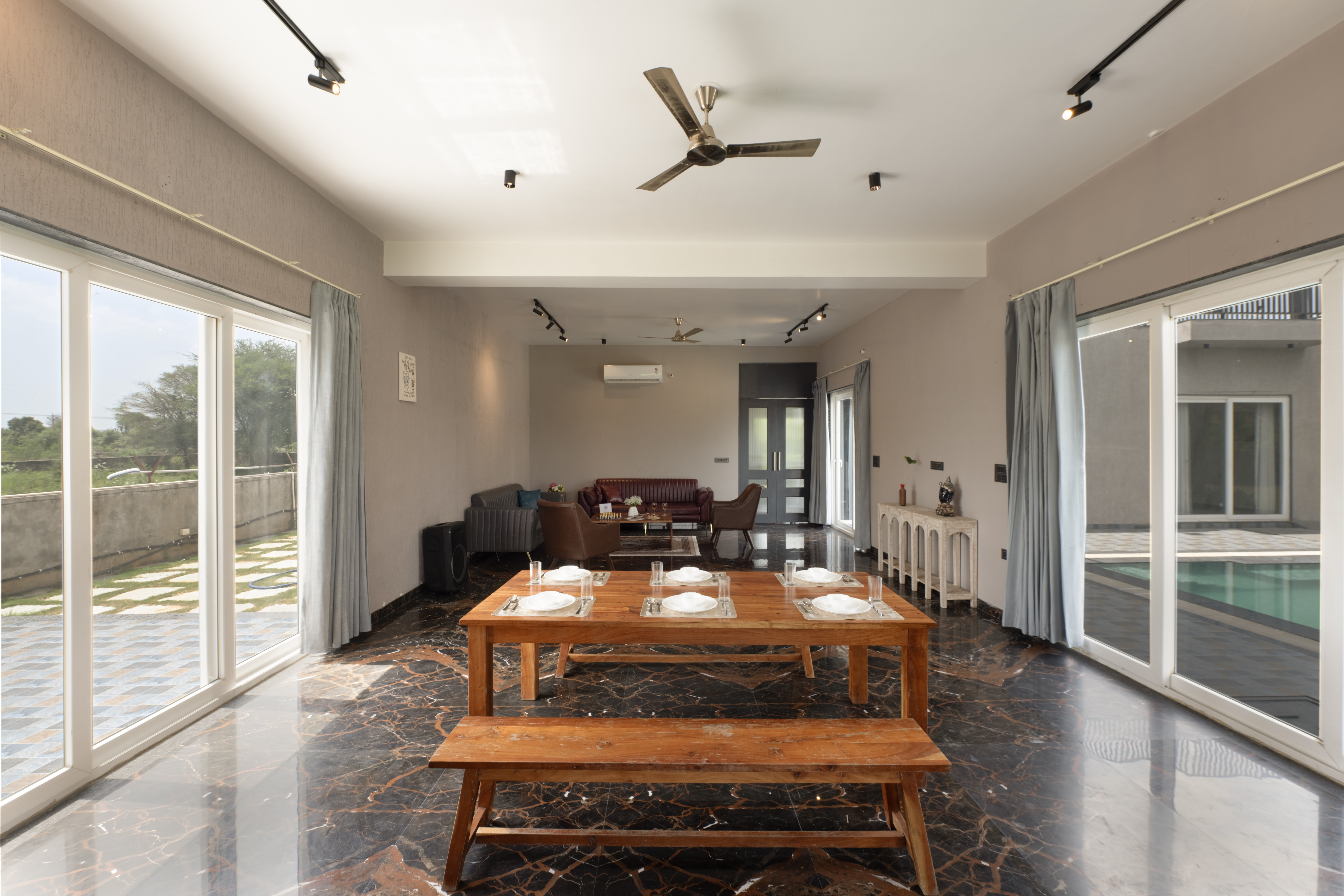 3 BHK Villa With Private Pool, Bonfire Deck, Party Hall & Landscaped Garden — photo 25