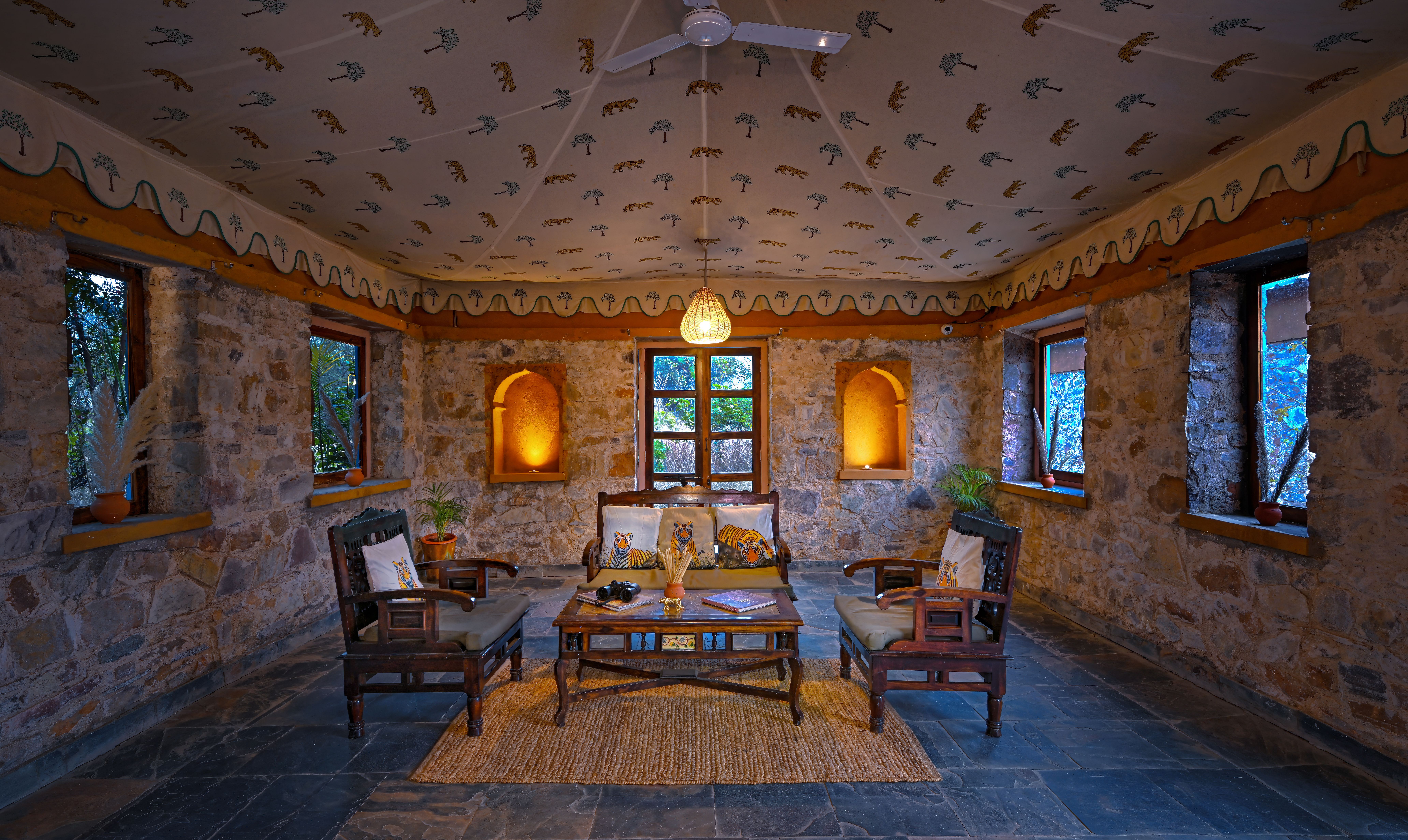 Lounge area