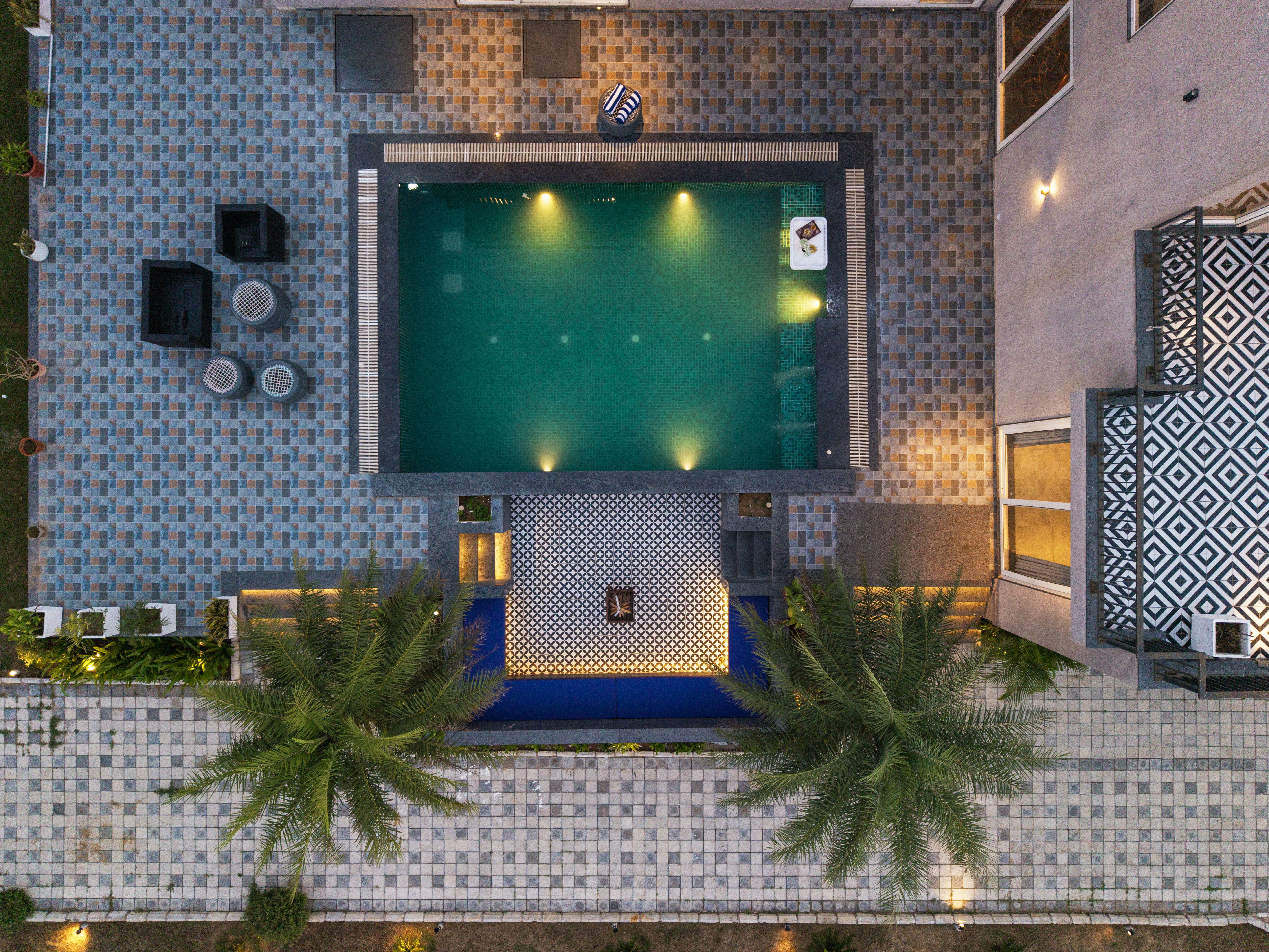 3 BHK Villa With Private Pool, Bonfire Deck, Party Hall & Landscaped Garden — photo 29