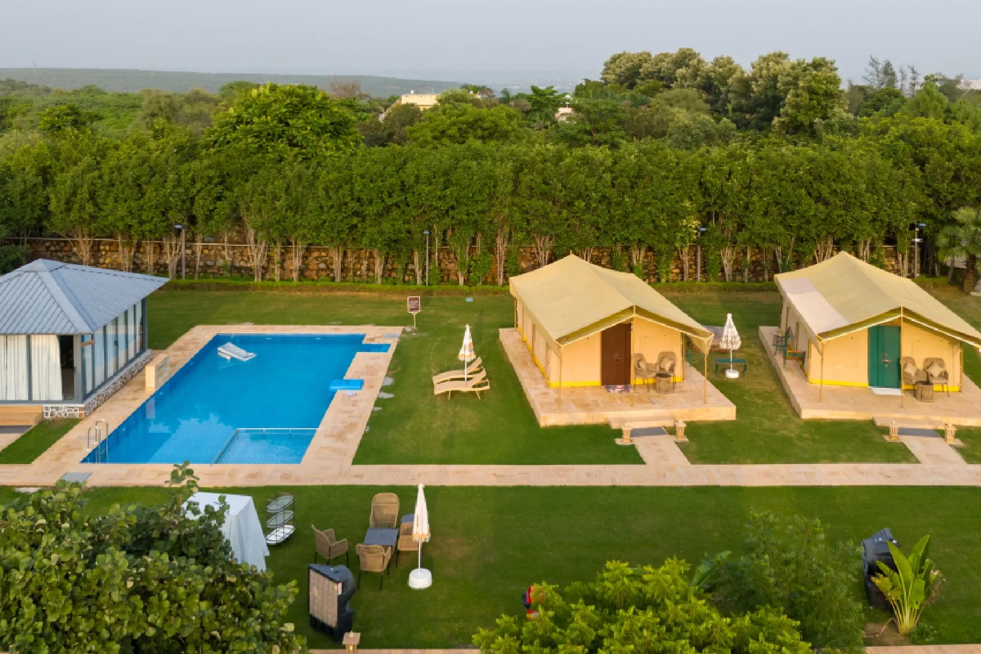 Kaimalgarh Farmstay - Luxury 5 BHK Villa with Private Pool in Sohna ...