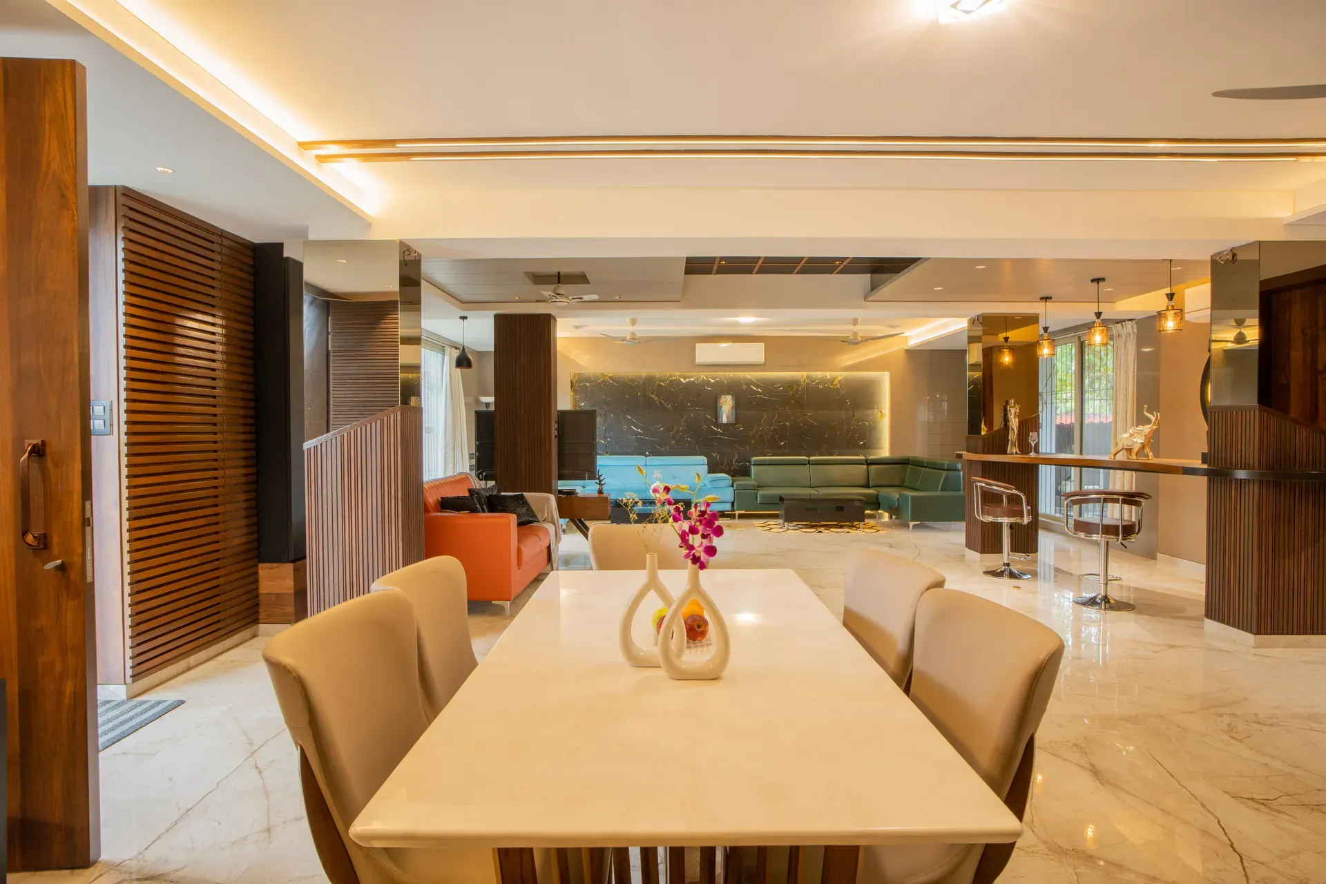 Dining area