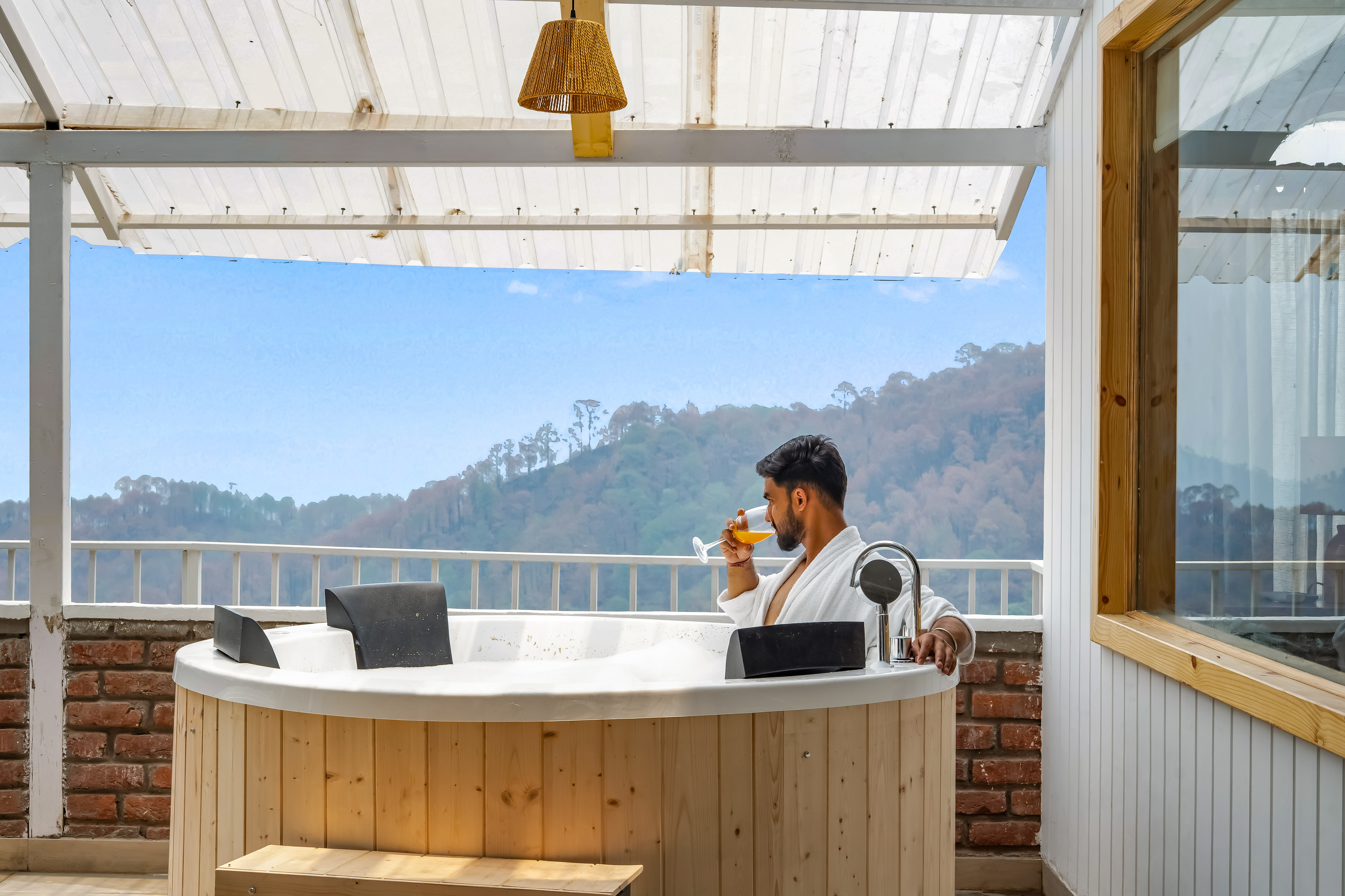 Outdoor Jacuzzi