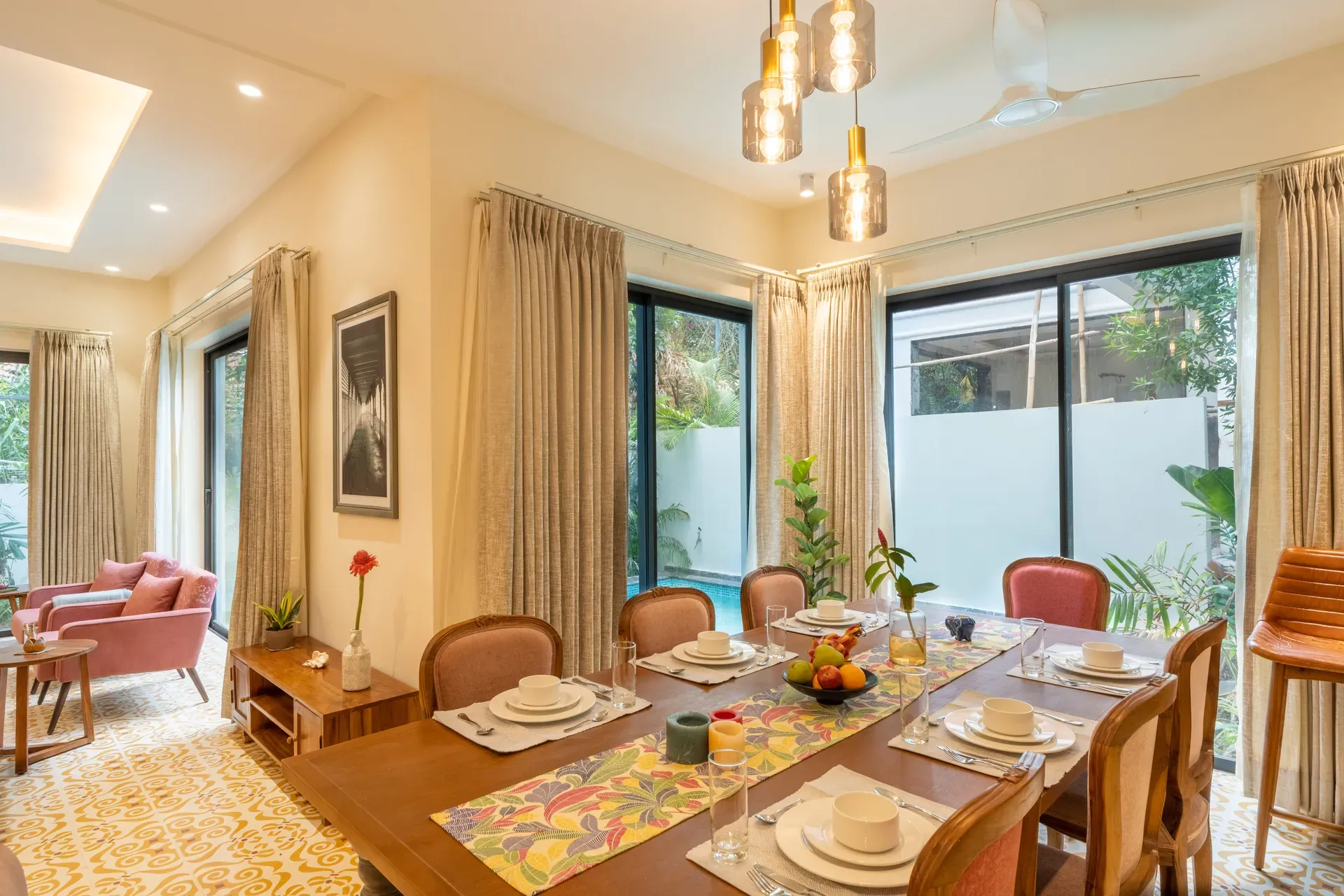 Laguna Pulse | Luxe Pet-friendly 4-BHK Retreat With Private Pool, Garden & Bar