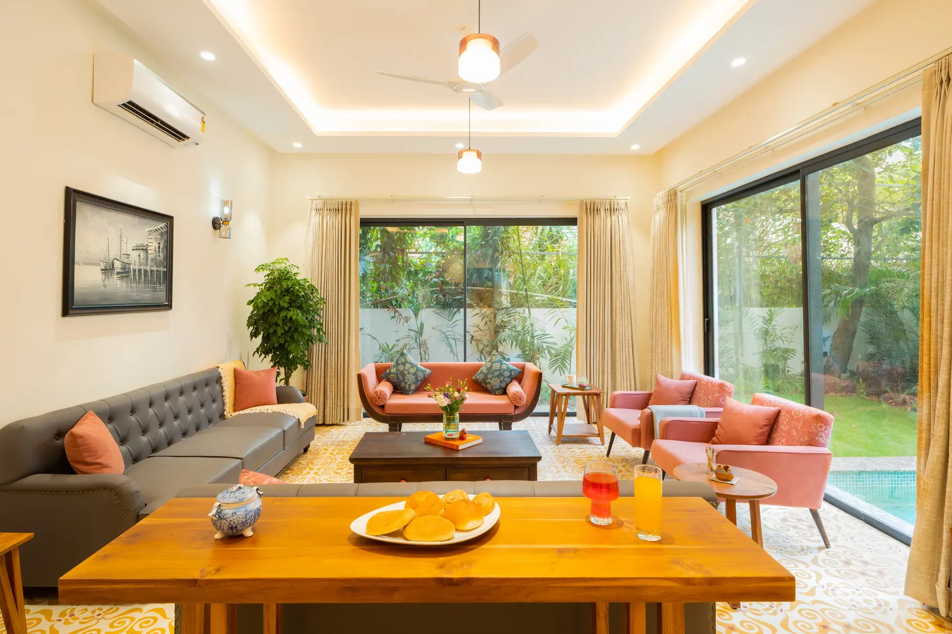 Laguna Pulse | Luxe Pet-friendly 4-BHK Retreat With Private Pool, Garden & Bar