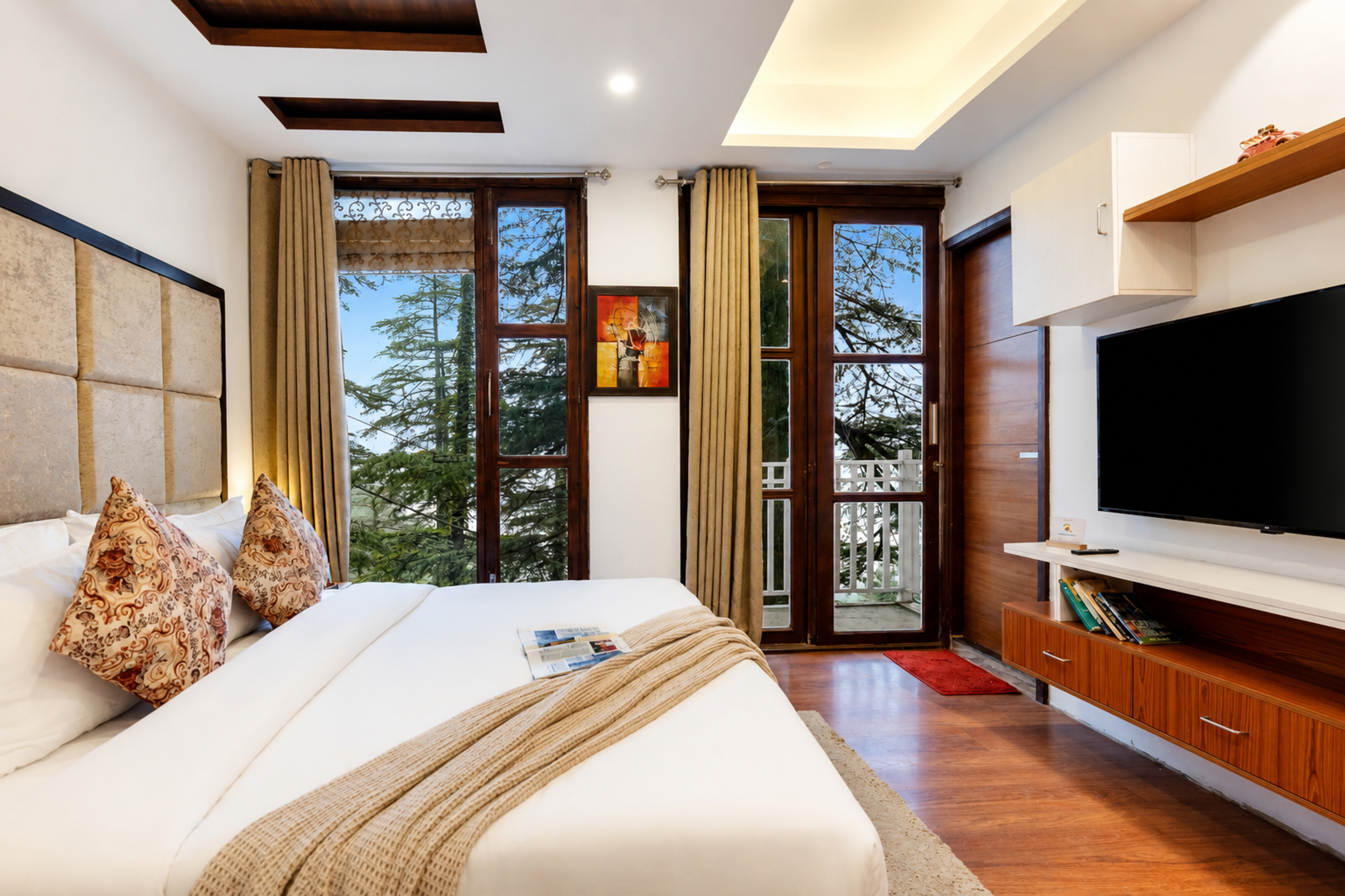 Pet-Friendly 1 BHK Hill-View Apartment with Private Balcony, Reception, & Indoor Games — photo 21
