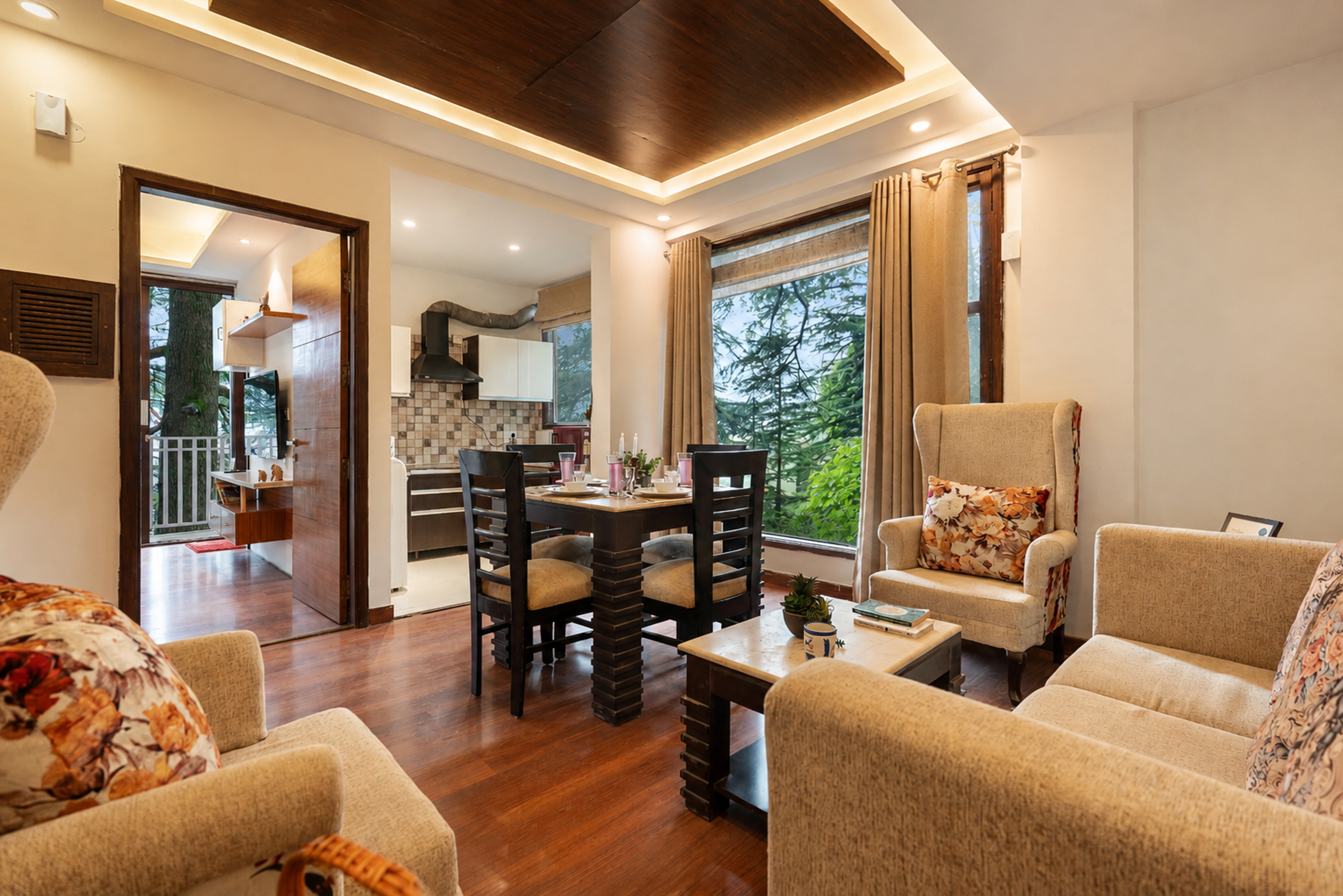 3 BHK Pet-Friendly Valley-View Apartment with Private Balcony & Reception — photo 7